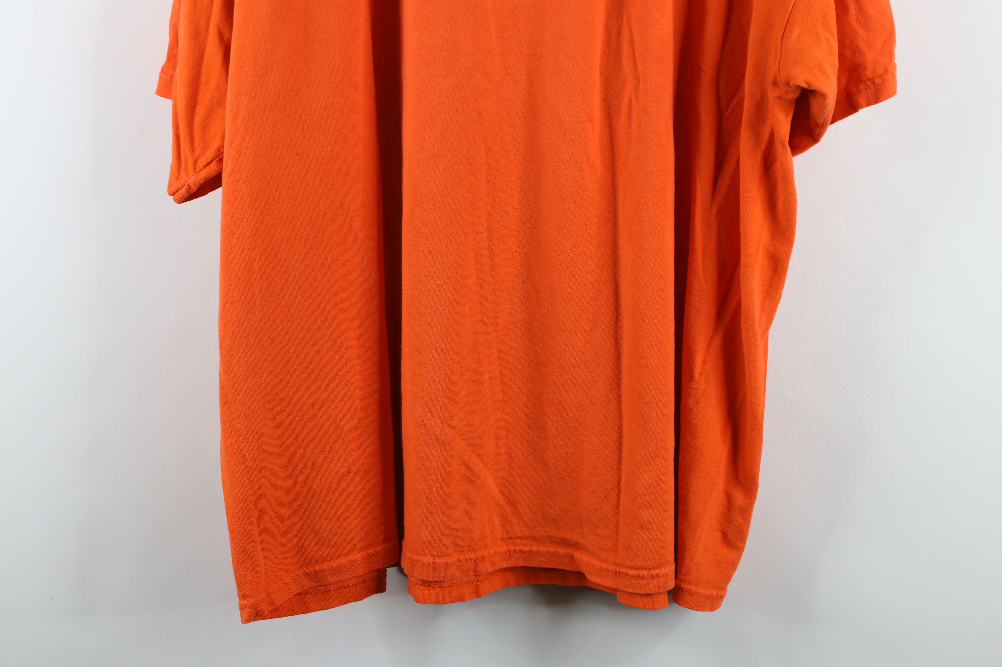 Vintage Vintage 90s Jimmy Buffetts Margaritaville T-Shirt Orange Size US XXL / EU 58 / 5 - 12 Thumbnail