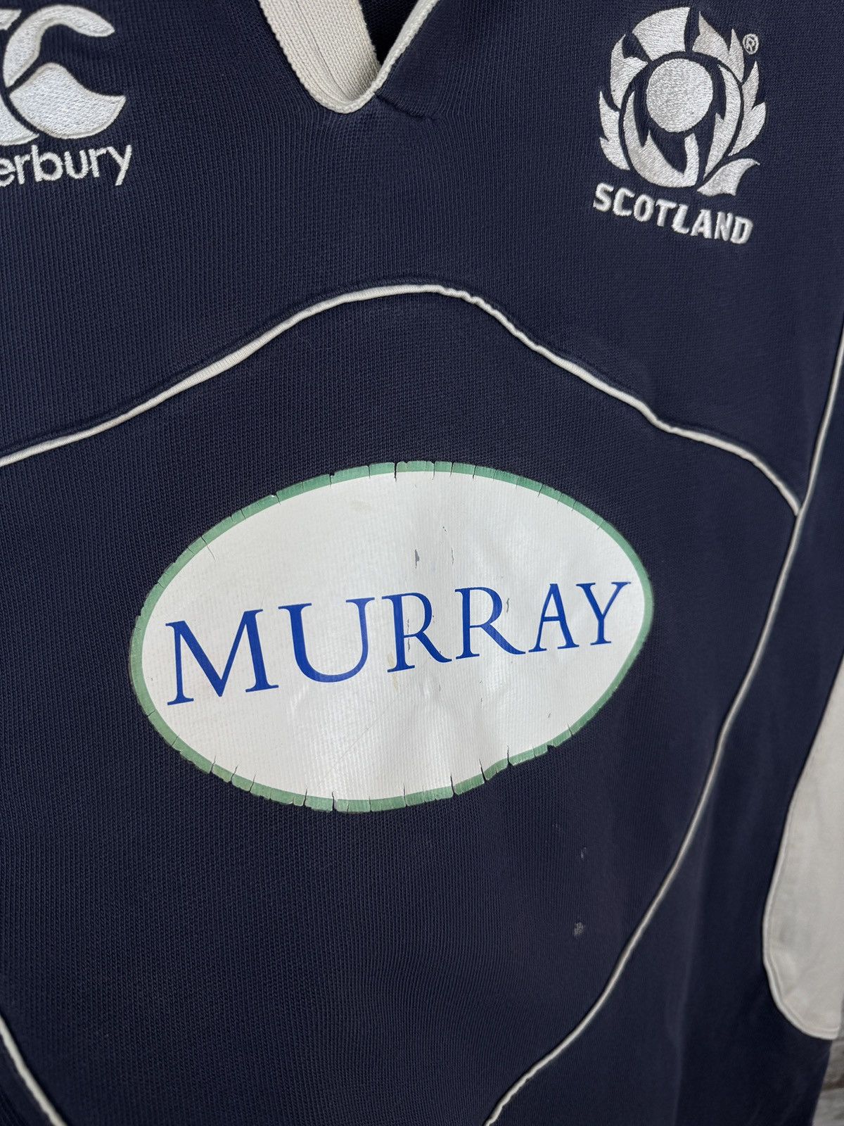 Vintage Mens Vintage Canterbury Scotland rugby polos T-shirt jersey Size US XL / EU 56 / 4 - 9 Thumbnail
