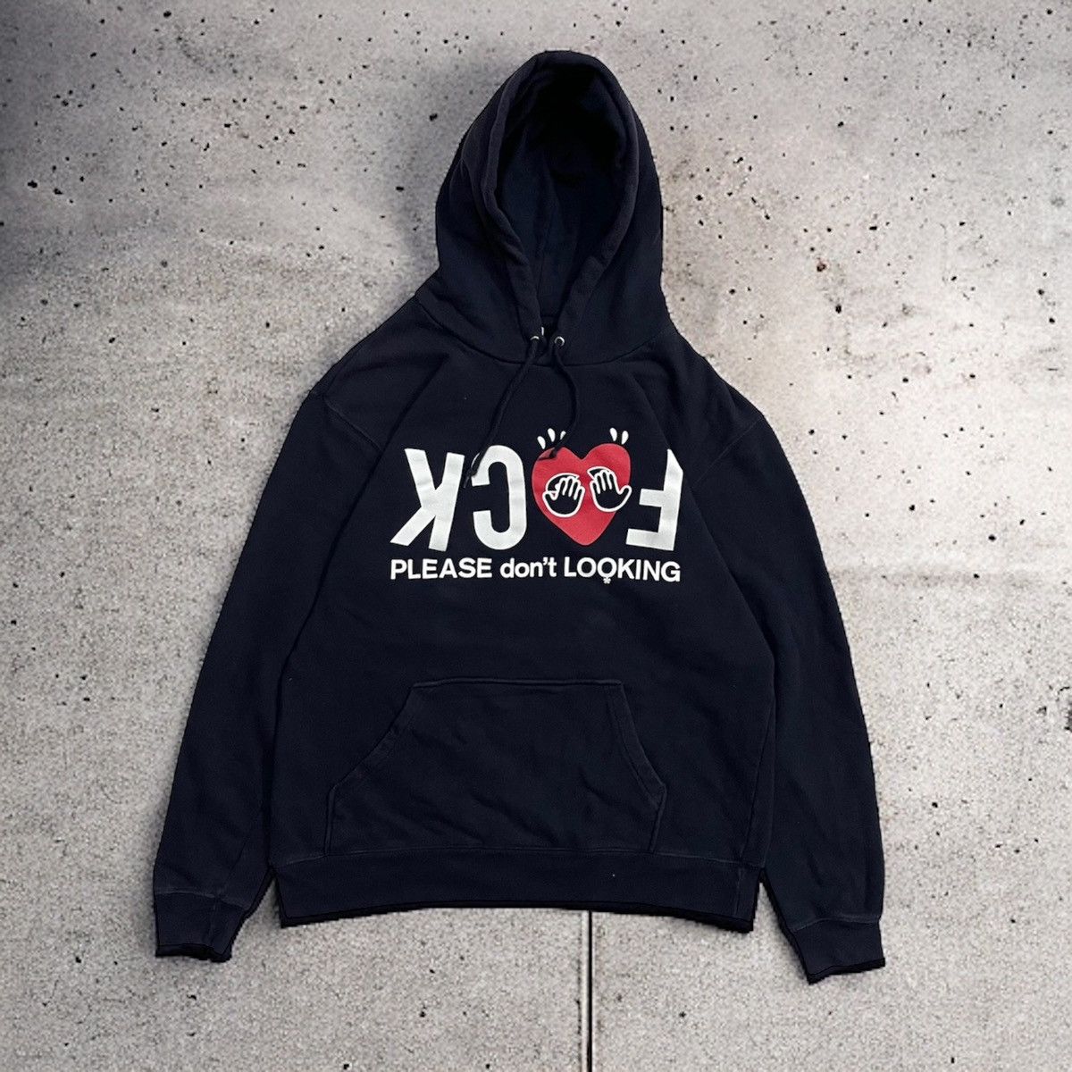 FCUK Japan Wording Hoodie Fuck please don’t looking Size US M / EU 48-50 / 2 - 1 Thumbnail