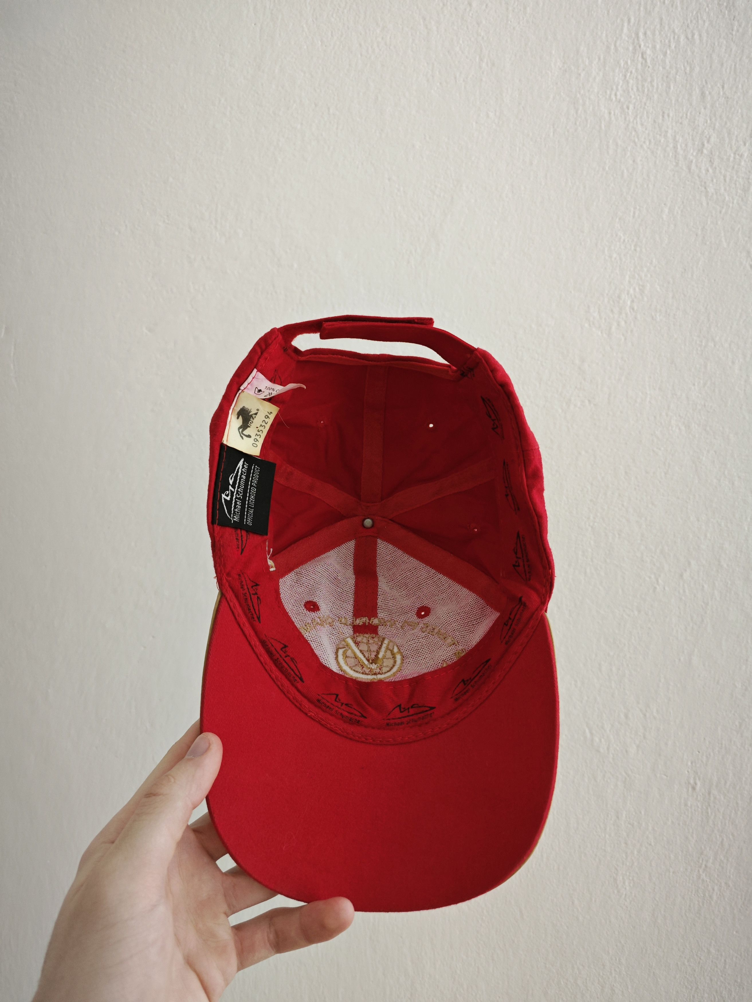 Vintage Michael Schumacher 2002 F1 world champion vintage cap Size ONE SIZE - 5 Thumbnail