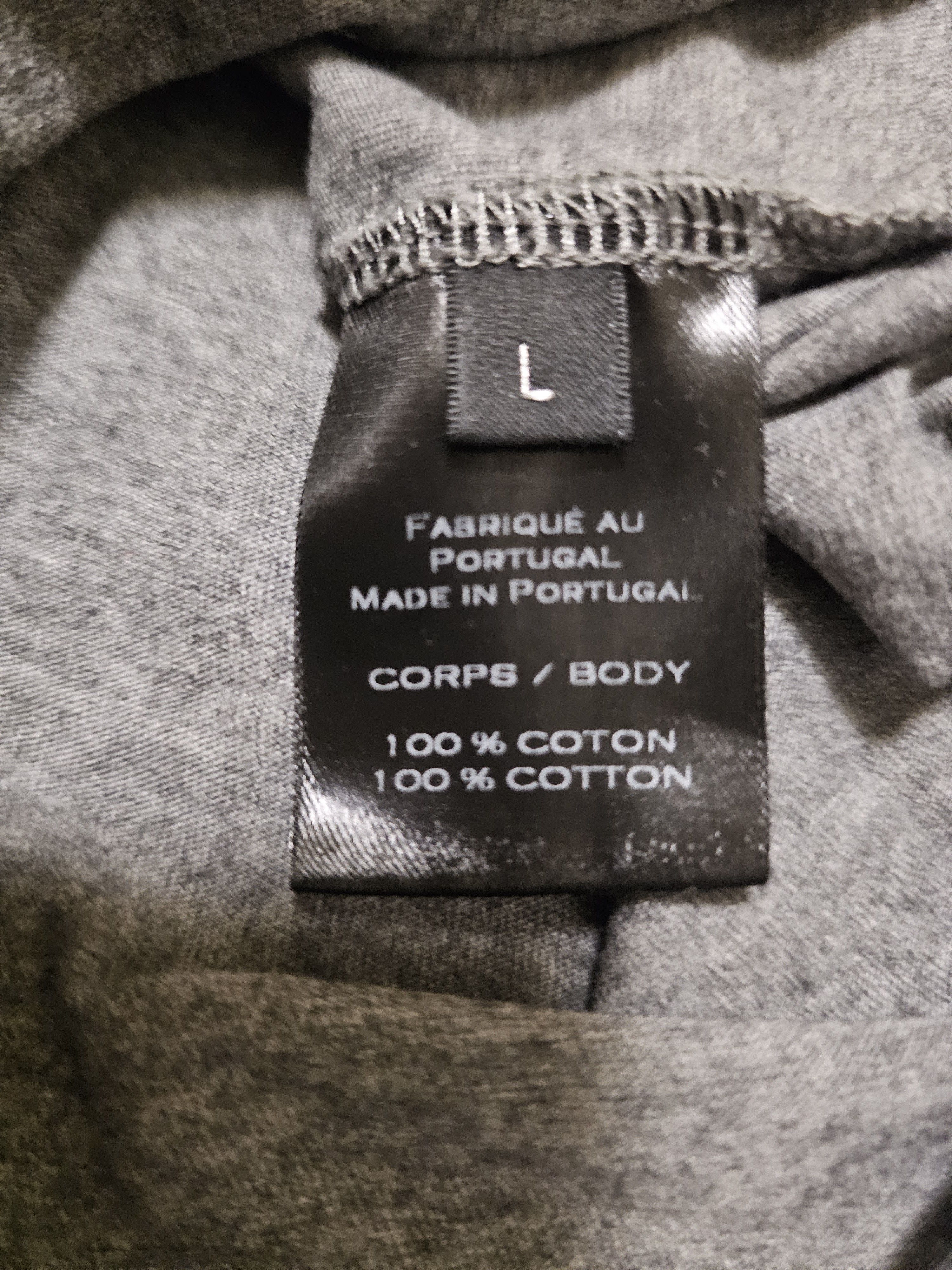 Balmain Balmain men's gray T-shirts size L Size US L / EU 52-54 / 3 - 5 Thumbnail