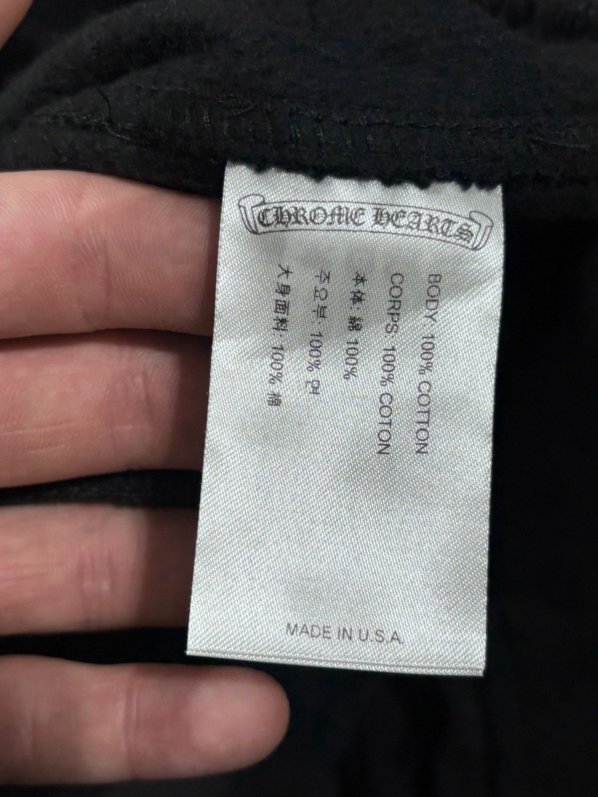 Chrome Hearts Chrome Hearts Logo Sweatpants Size US 30 / EU 46 - 7 Thumbnail