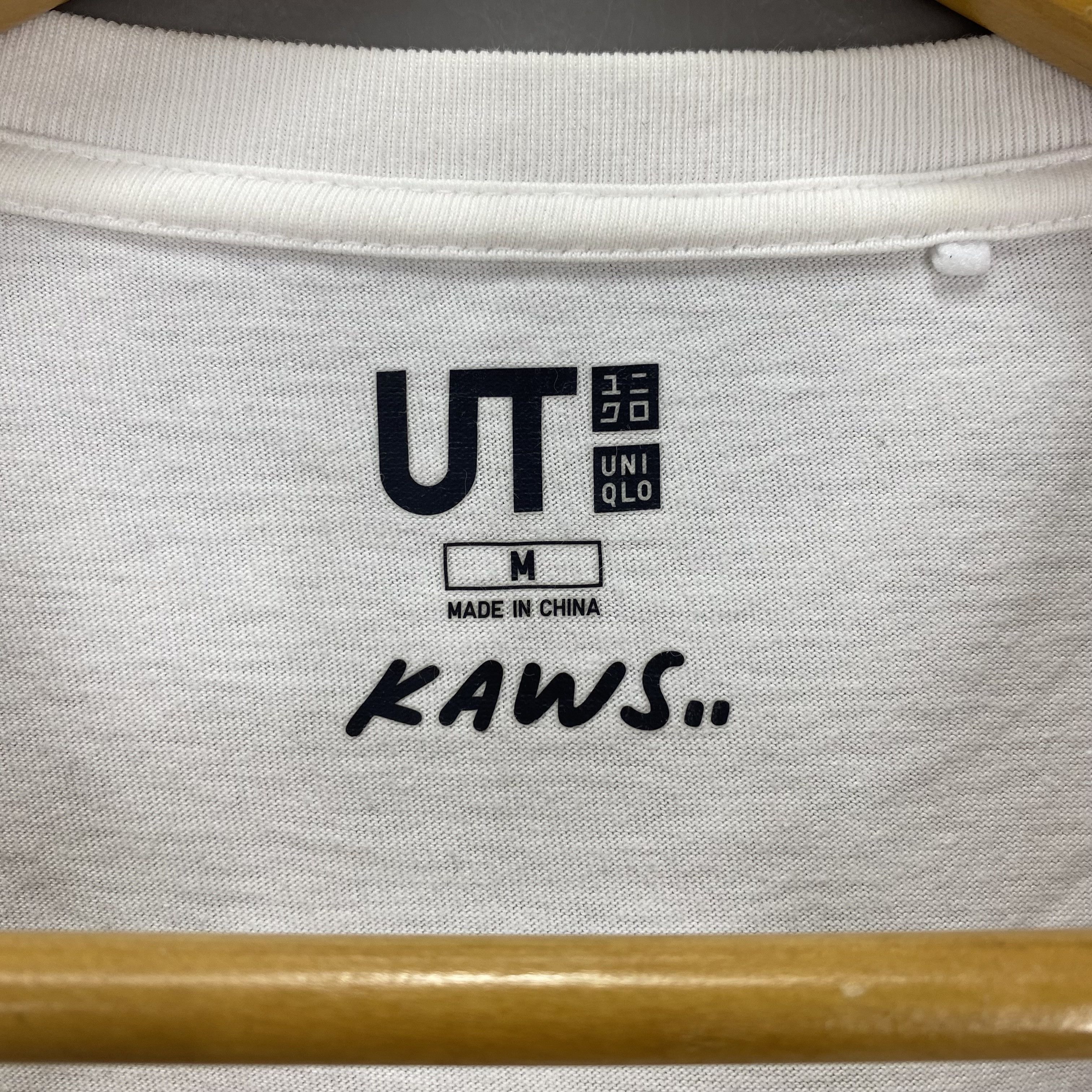Kaws × Uniqlo UNIQLO x KAWS Crew Neck T Shirt #1862/08 Size US M / EU 48-50 / 2 - 5 Thumbnail