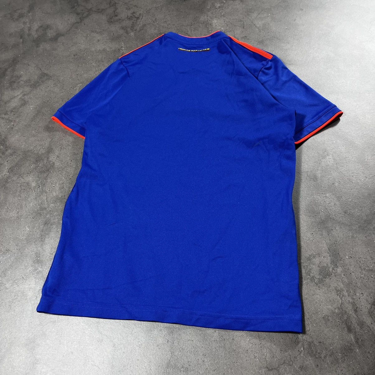 Adidas Adidas Vintage Columbia Soccer Jersey Tee Tshirt Blokecore Size US S / EU 44-46 / 1 - 9 Thumbnail