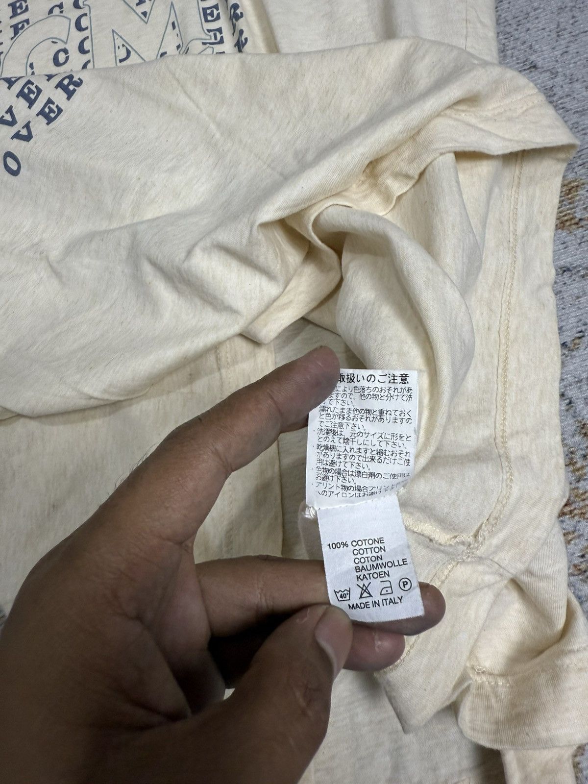 Japanese Brand Over the counter tshirt Size US XL / EU 56 / 4 - 6 Thumbnail