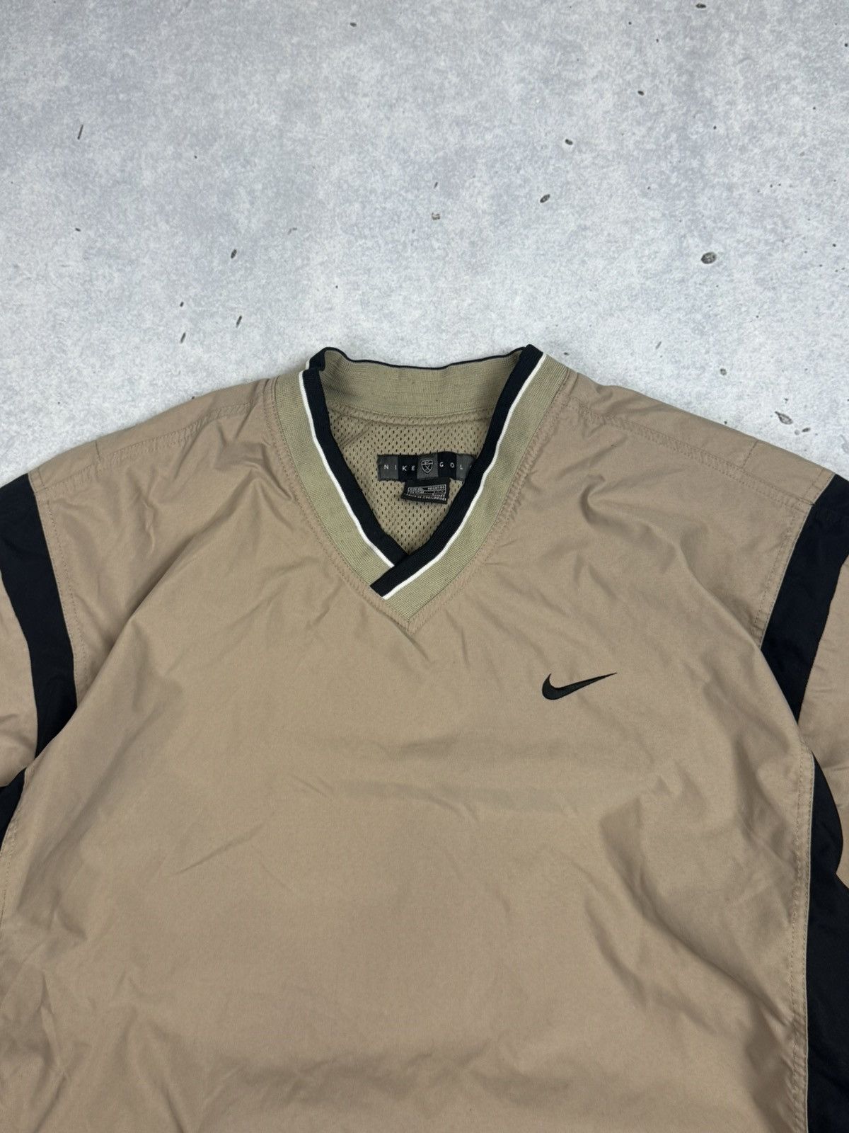 Nike Vintage Nike Small Swoosh Baggy Brown Sweatshirt Size US XXL / EU 58 / 5 - 4 Thumbnail