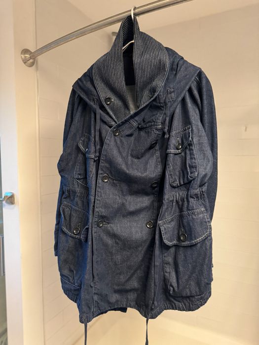 Kapital denim ring coat sales