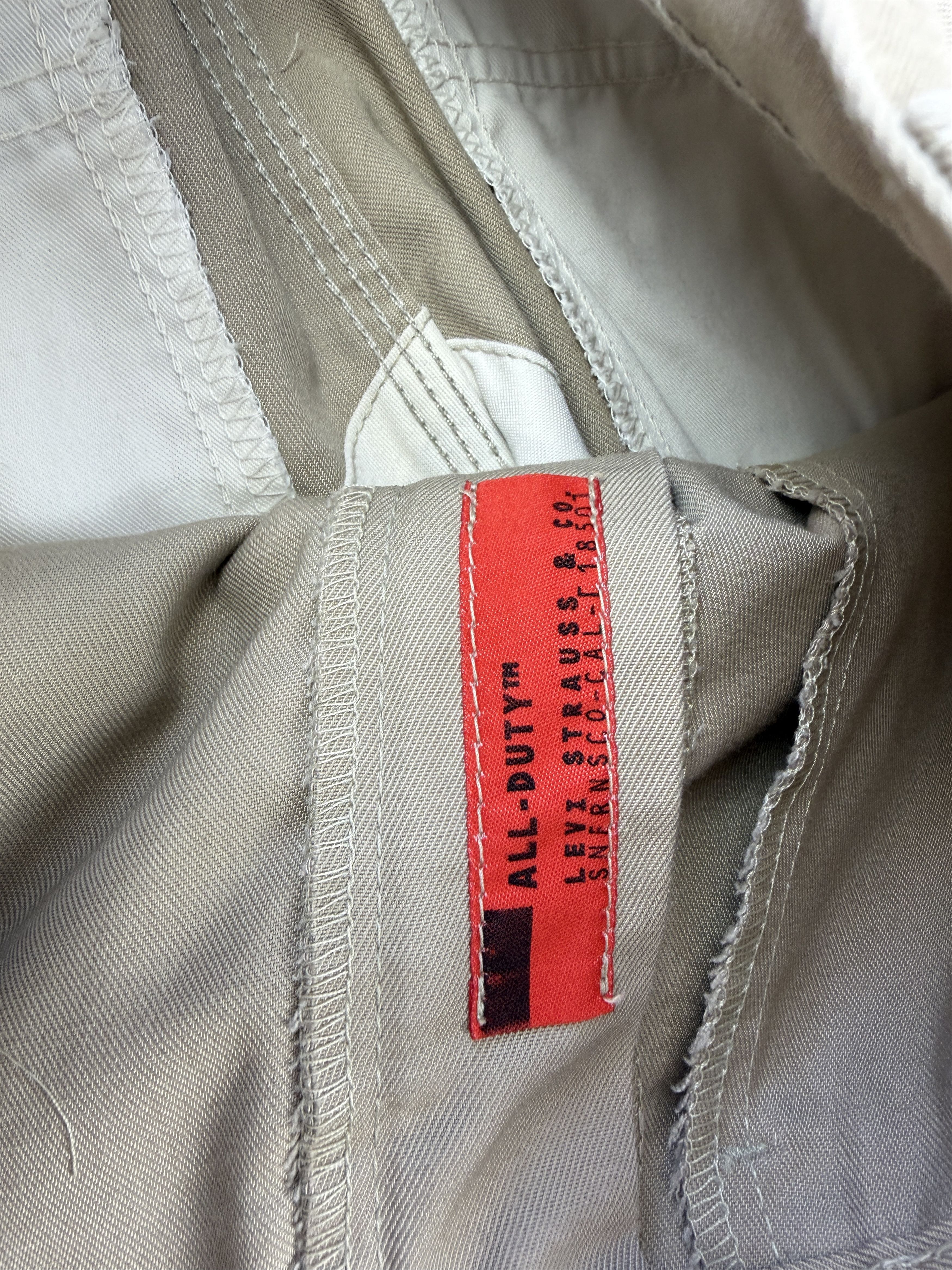 Levi's Vintage Levi's All-Duty Workwear Pants Trousers Double Knee Size US 31 - 8 Thumbnail
