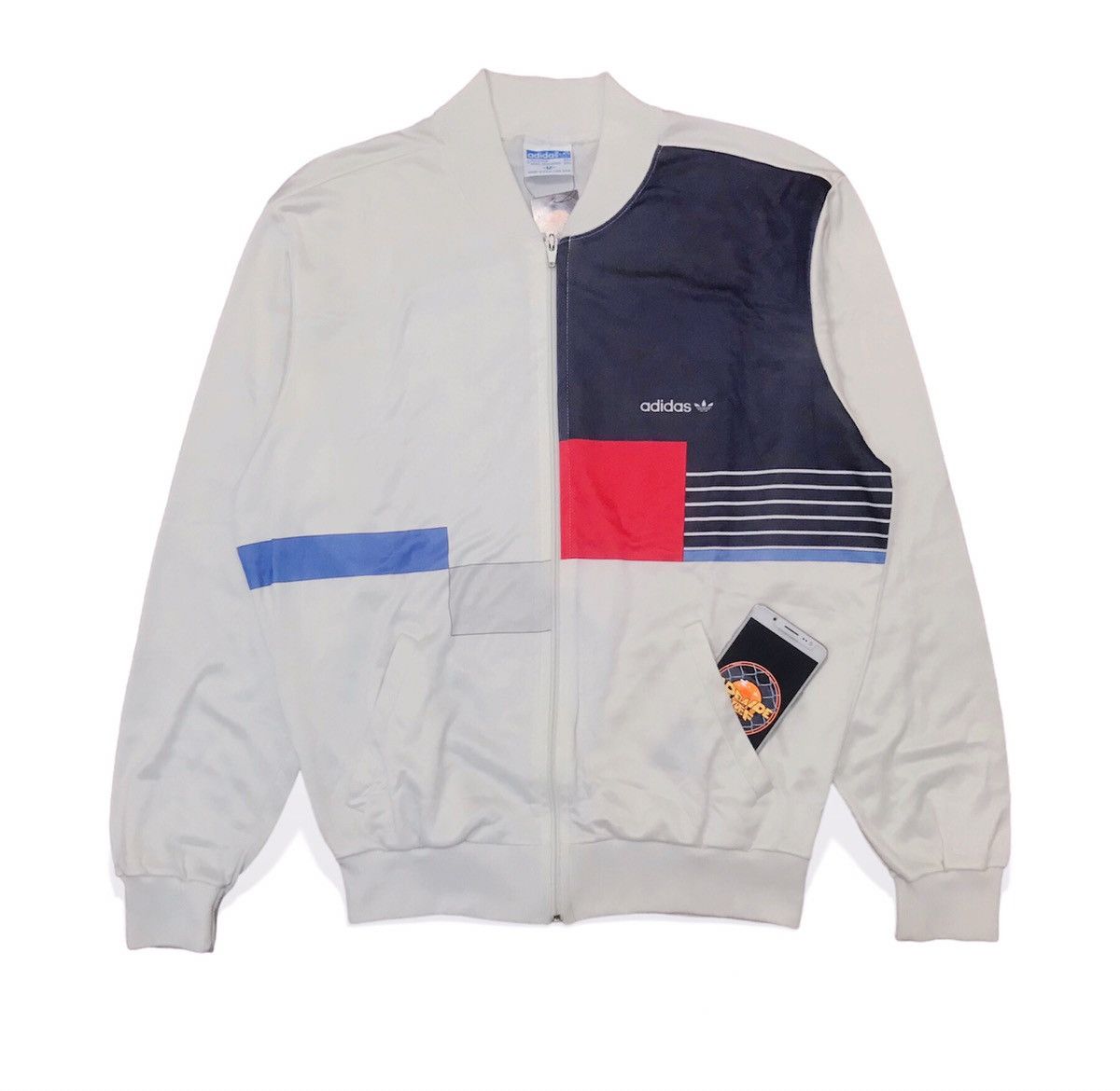 トップス 80s adidas ATP jersey track jacket adidas ATP Keyrolan 3-Stripes Red Blue Vintage 70s 80s Track