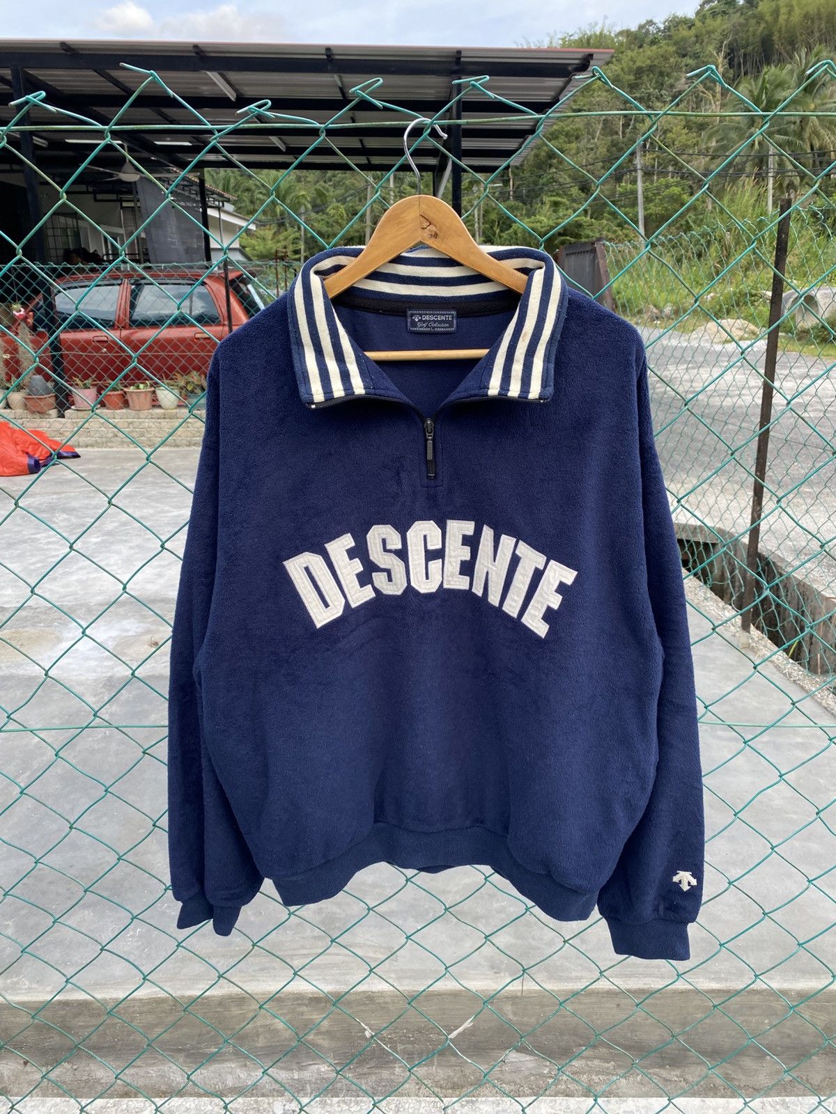 Descente Descente Golf Big Logo Pullover Sweater Size US L / EU 52-54 / 3 - 1 Thumbnail