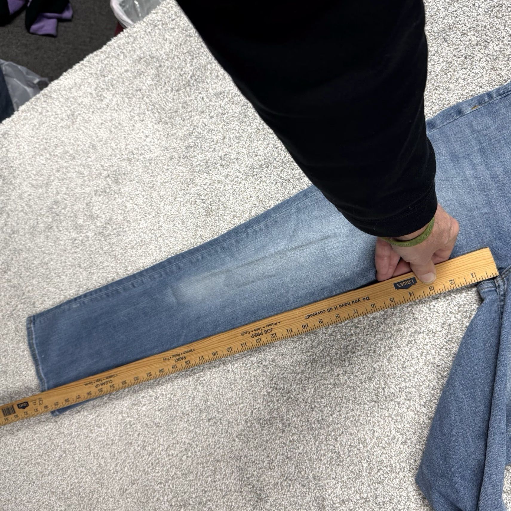 Vintage VIGOSS Jeans Bootcut 28x30 Women Regular 28 Inseam Medium Wash Blue Cotton Polyester Spandex 5-Pocket Denim Vintage No Y2K Retro Classic Fit Jeans Size 28" / US 6 / IT 42 - 5 Thumbnail