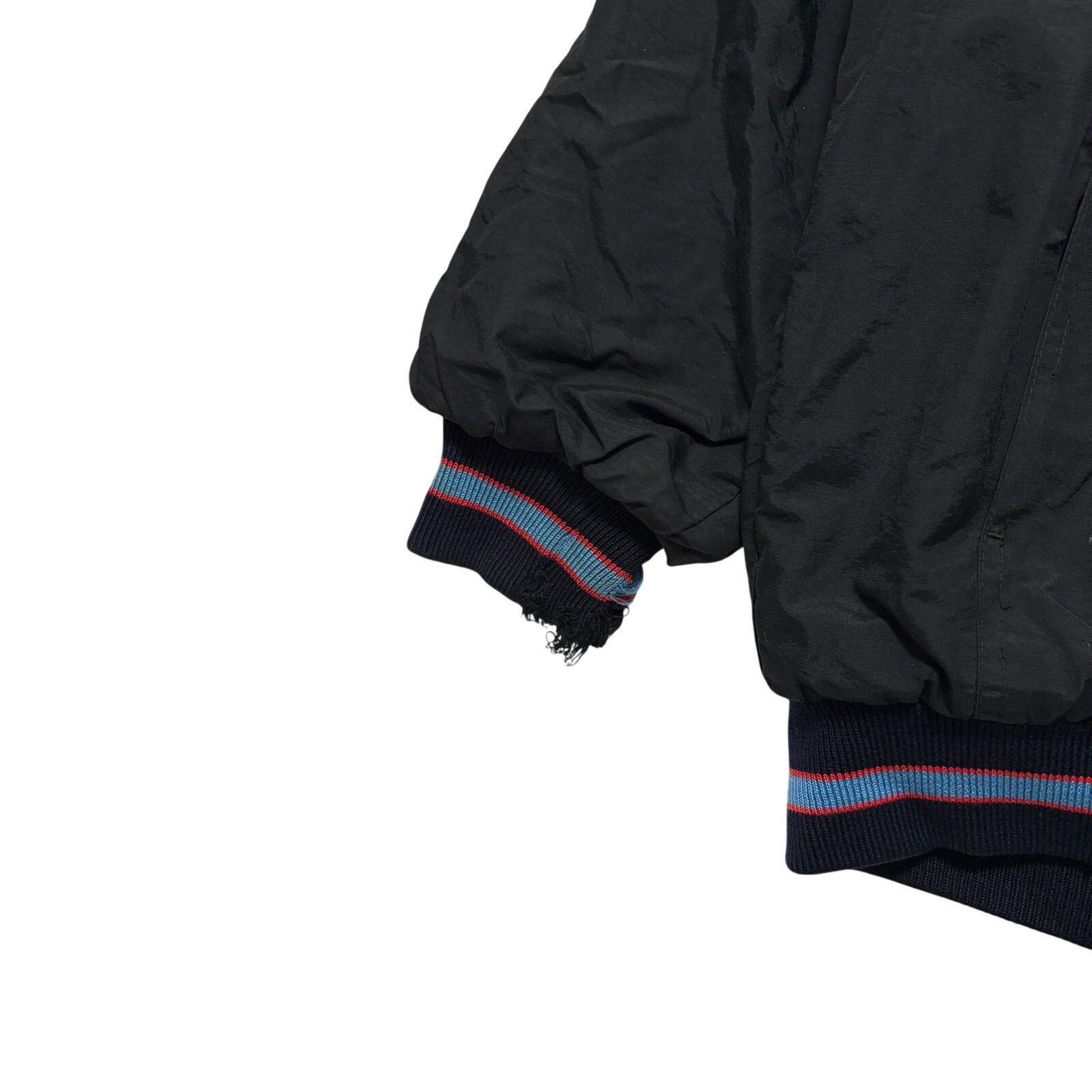 Starter VTG 80s Houston Oilers NFL Starter Zip Up Puffer Jacket L Size US L / EU 52-54 / 3 - 3 Thumbnail
