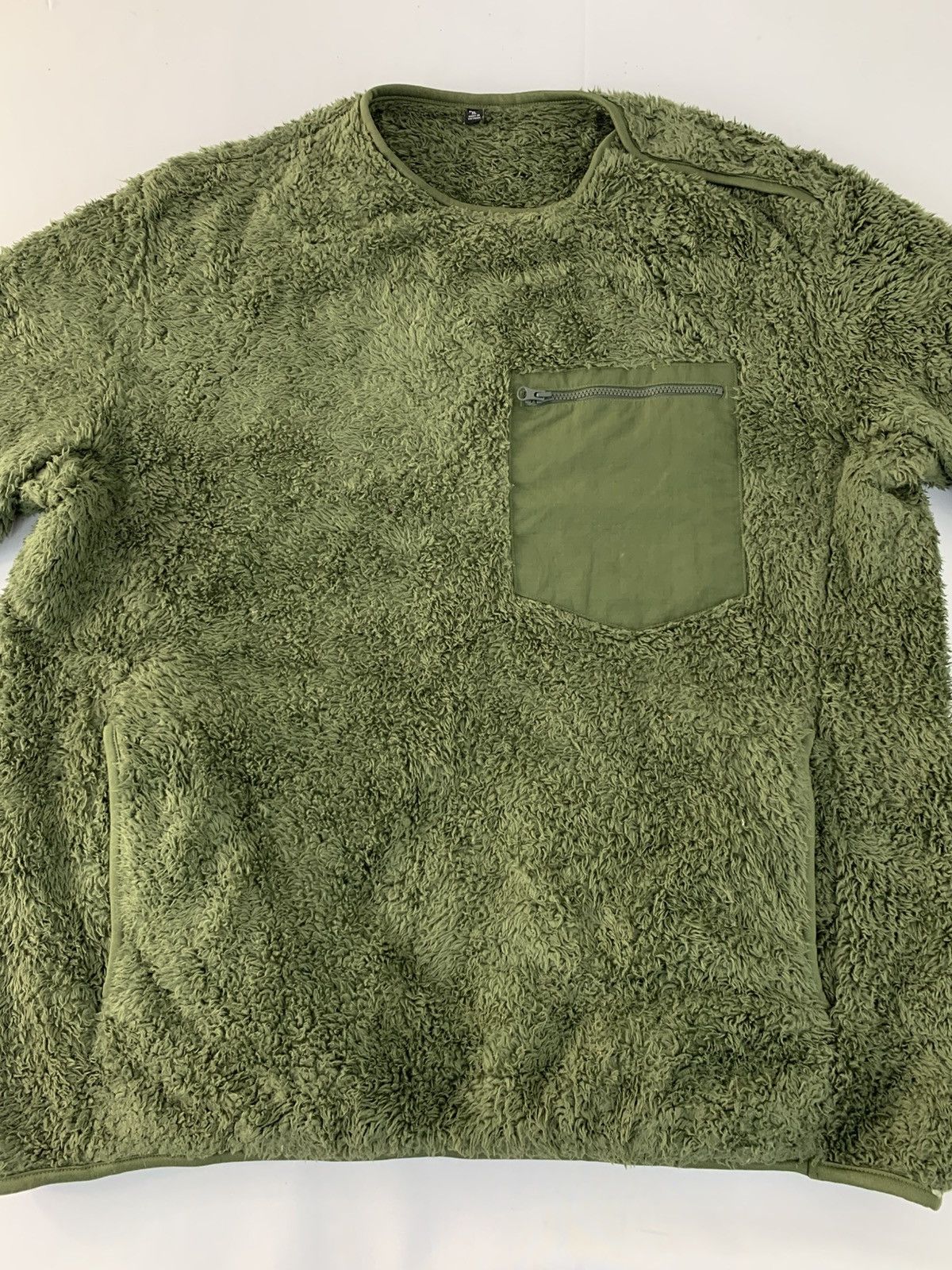 Vintage Vintage Style Japanese Brand Grizzly Fluffy Fleece Sweater Size US XL / EU 56 / 4 - 3 Thumbnail