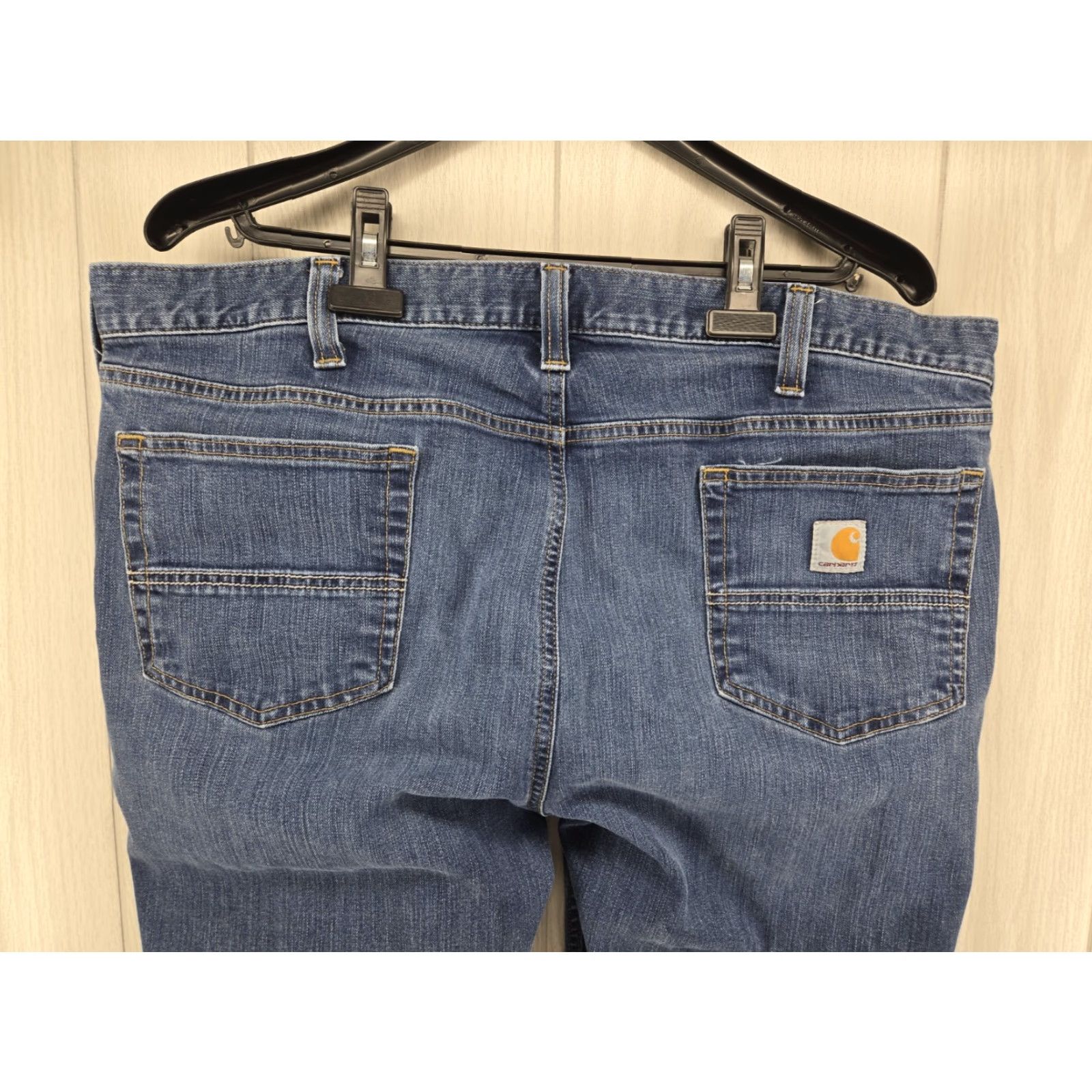 Carhartt VINTAGE Carhartt Jeans Mens 40x32 Blue Denim Relaxed Fit Straight Leg Pants Size US 40 / EU 56 - 6 Thumbnail