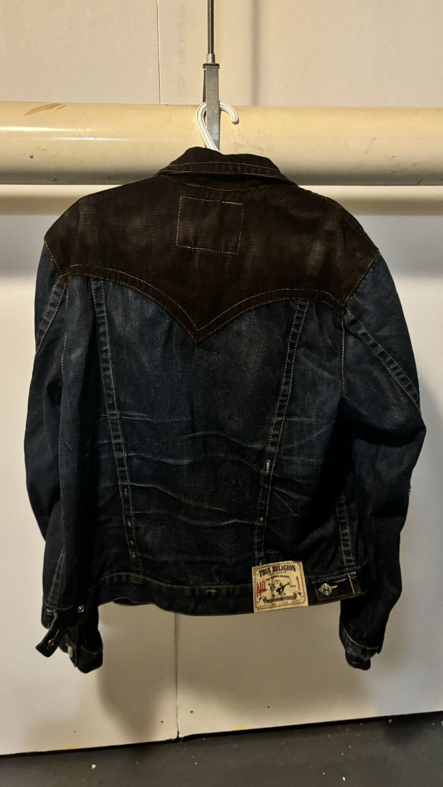 Levi's Vintage True Religion Denim Jacket Size US XL / EU 56 / 4 - 2 Thumbnail