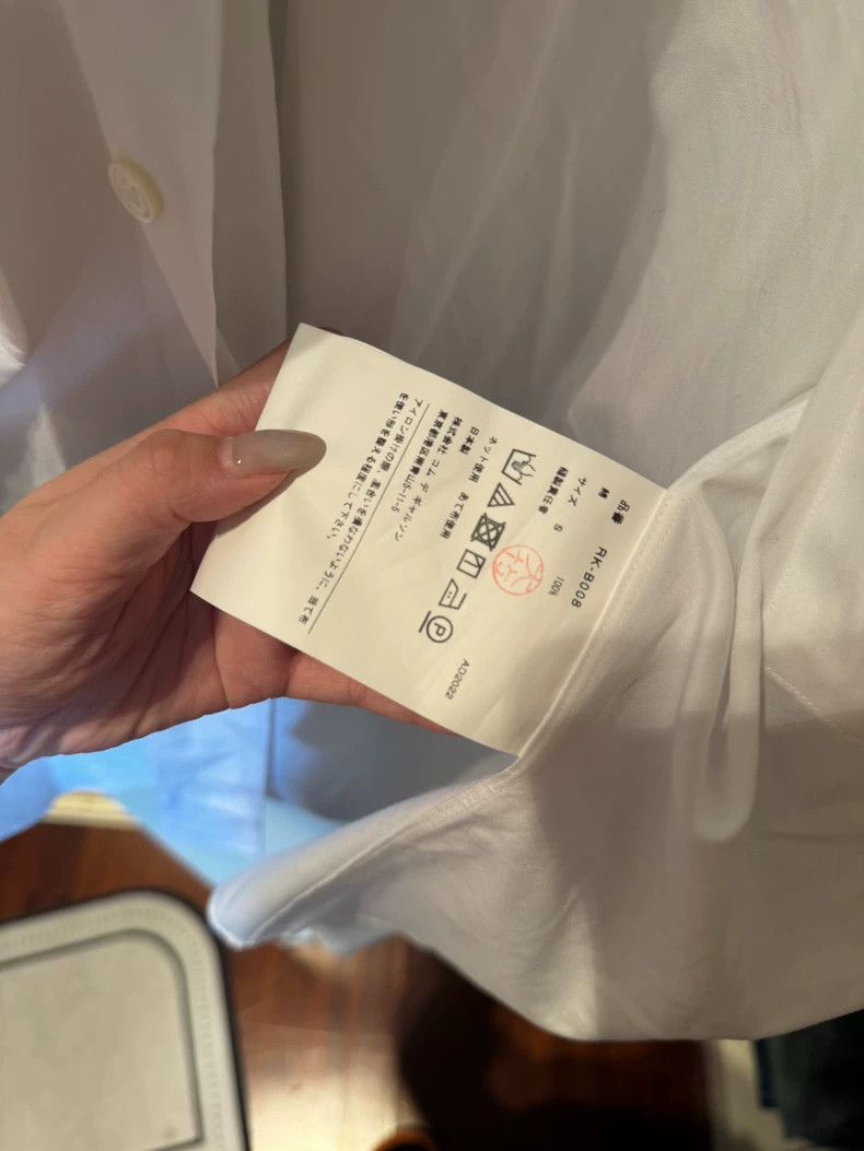 Comme des Garcons Comme Des Garcons Main line white shirt 2505-Nextarrow Size S / US 4 / IT 40 - 4 Thumbnail