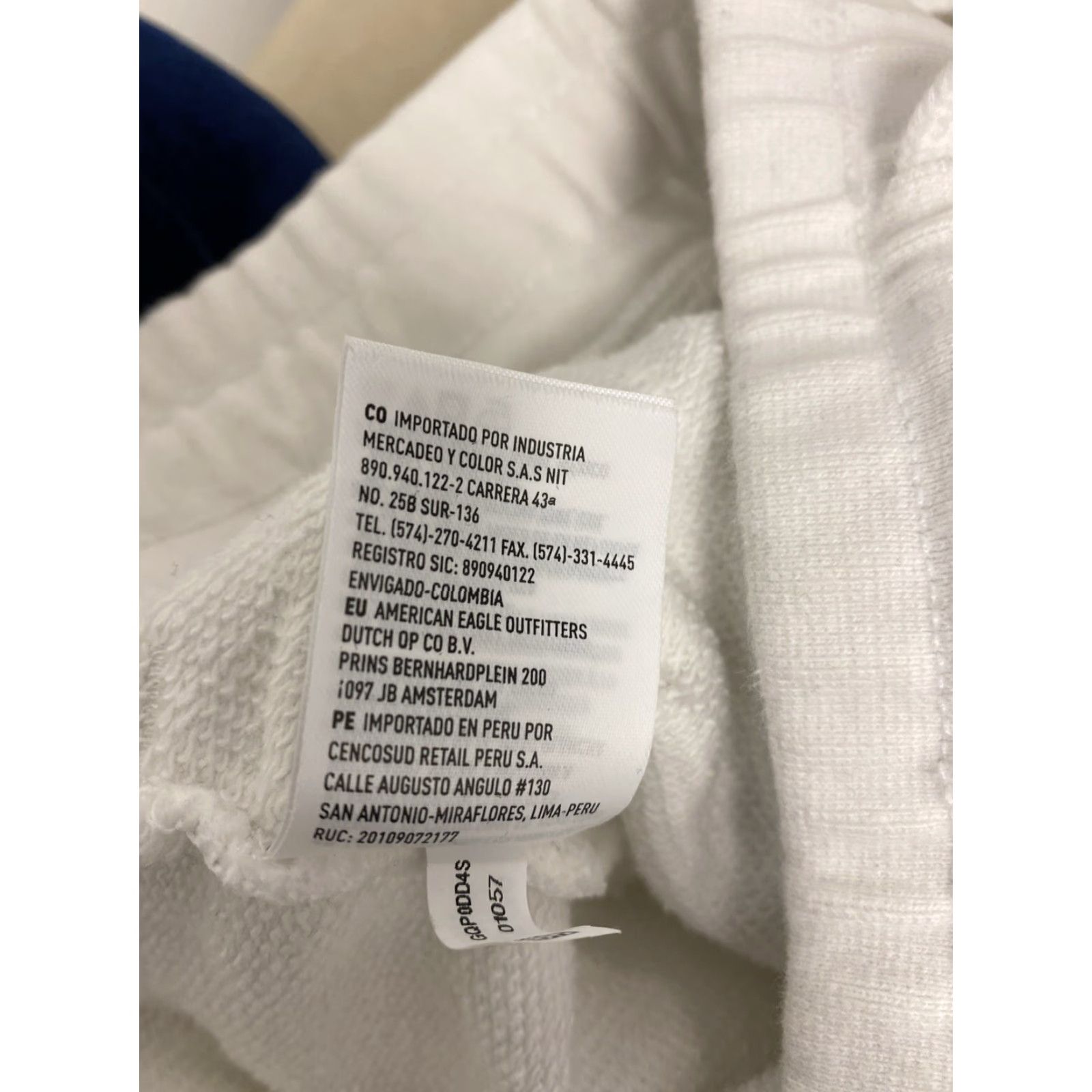 American Eagle Outfitters VINTAGE American Eagle Joggers Mens Size M White Slim Fit Activewear 90s Logo Size US 31 - 8 Thumbnail