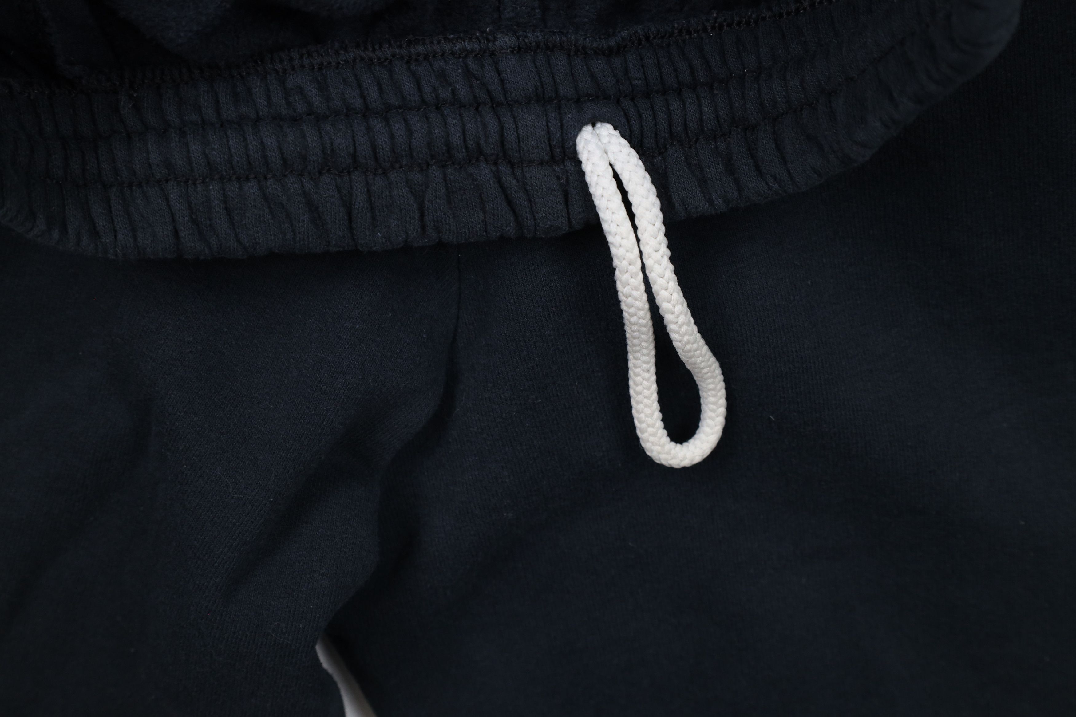 Vintage Vintage 90s Streetwear Blank Cuffed Sweatpants Joggers Black Size US 34 / EU 50 - 8 Thumbnail