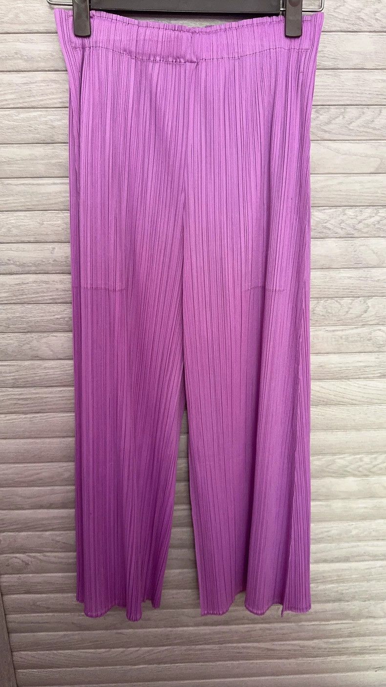 Issey Miyake issey miyake size:3 Pink and purple trousers 2506-Nextarro Size 42" / US 20 - 2 Thumbnail
