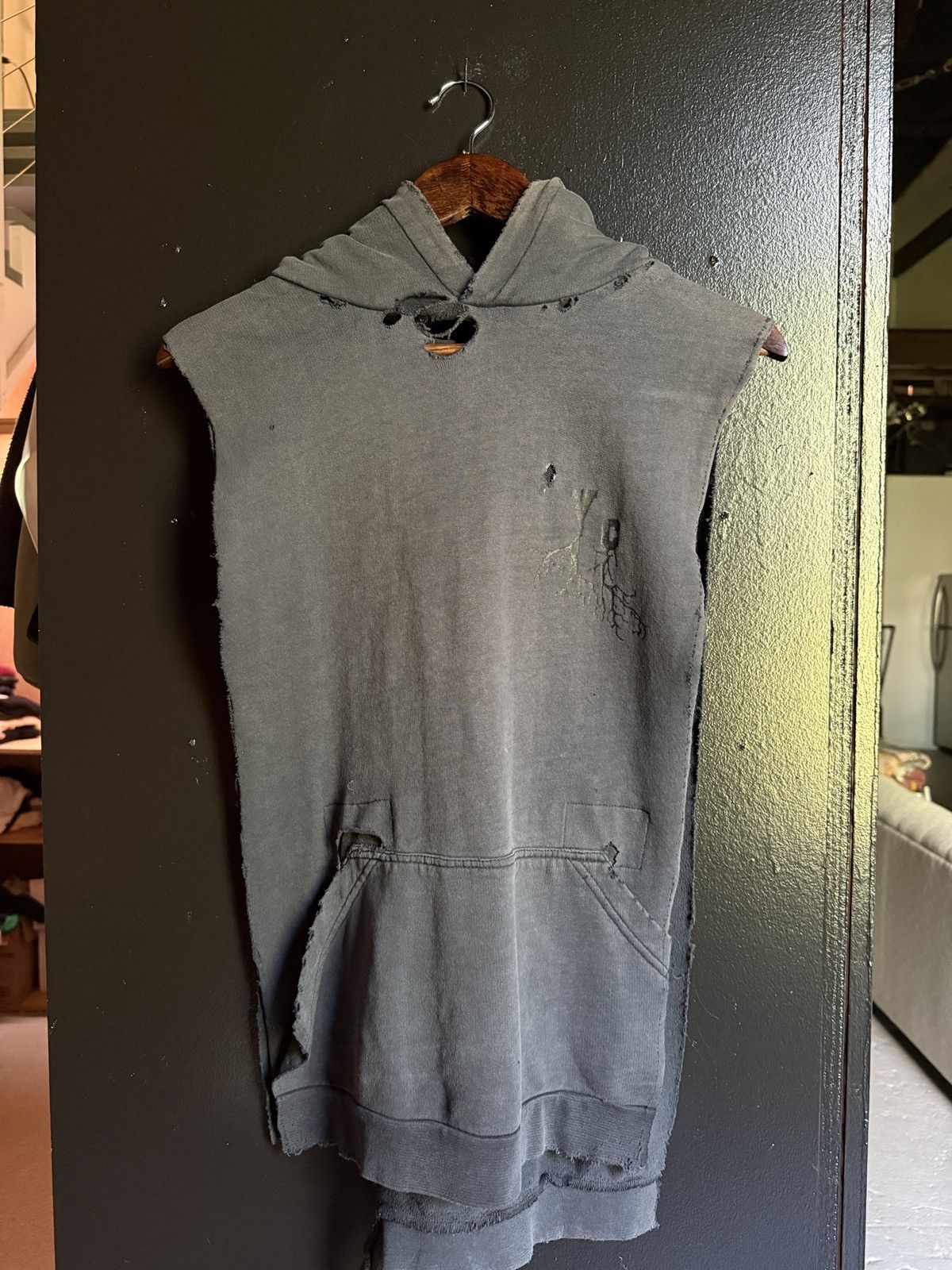 Raf Simons Raf Simons Virginia Creeper Hoodie Sleeveless Size US S / EU 44-46 / 1 - 9 Thumbnail