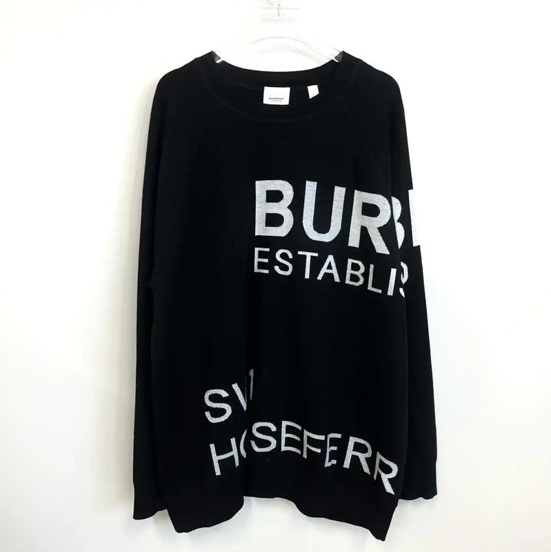 Burberry Burberry Black Knit Sweater for Women Size XL / US 12-14 / IT 48-50 - 1 Thumbnail