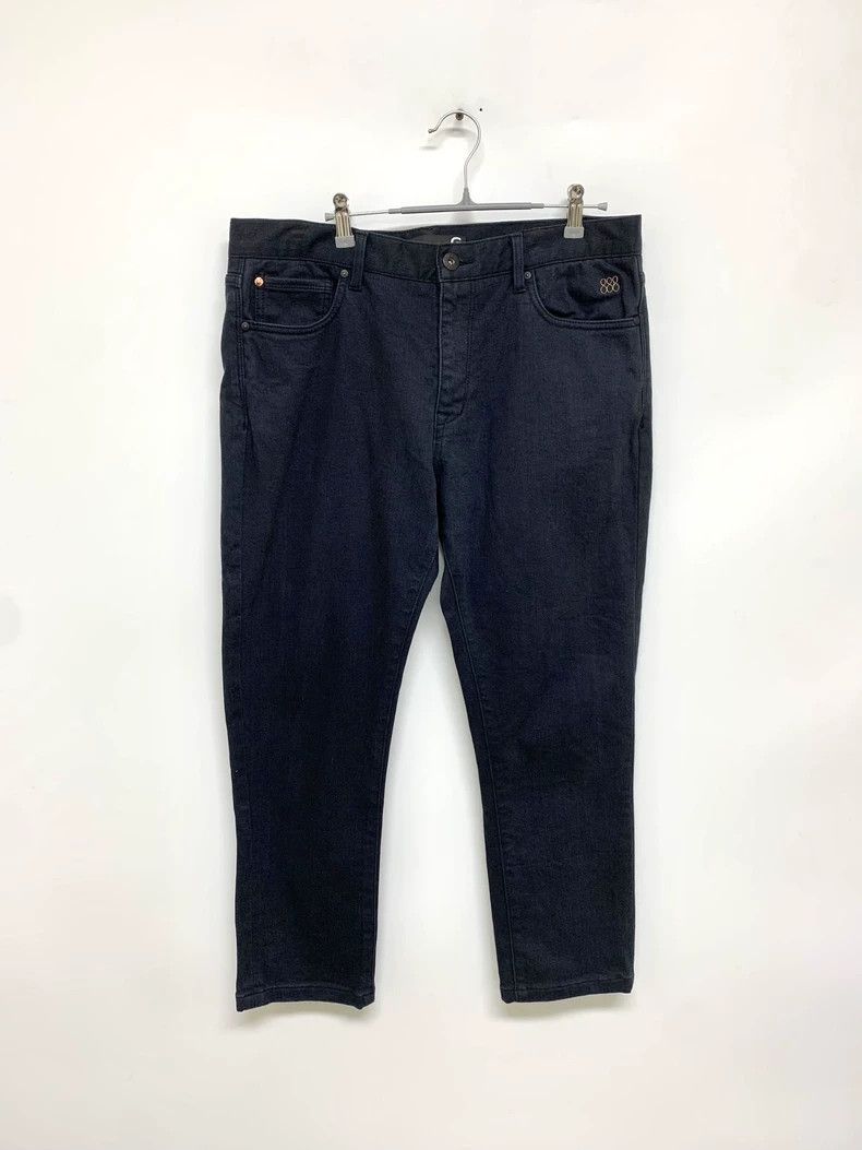 Givenchy Givenchy Solid Color Fleece Loose Denim Longs Size US 38 / EU 54 - 1 Thumbnail
