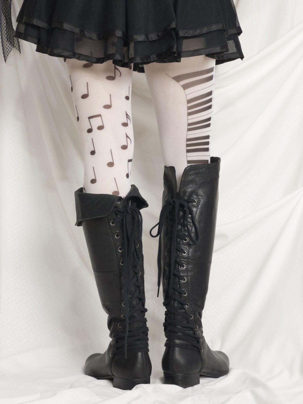 Vagabond Avant-garde lace-up knee high boots by Vagabond Size US 5 / IT 35 - 2 Thumbnail