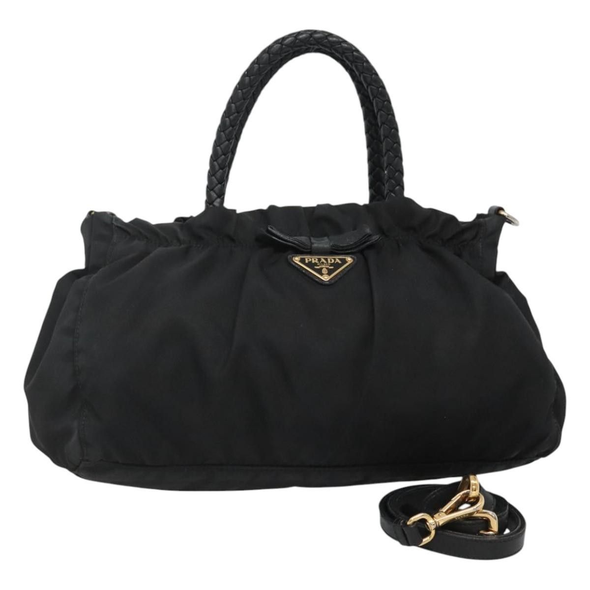 Prada Prada Bow Convertible Tote Tessuto Size ONE SIZE - 1 Thumbnail