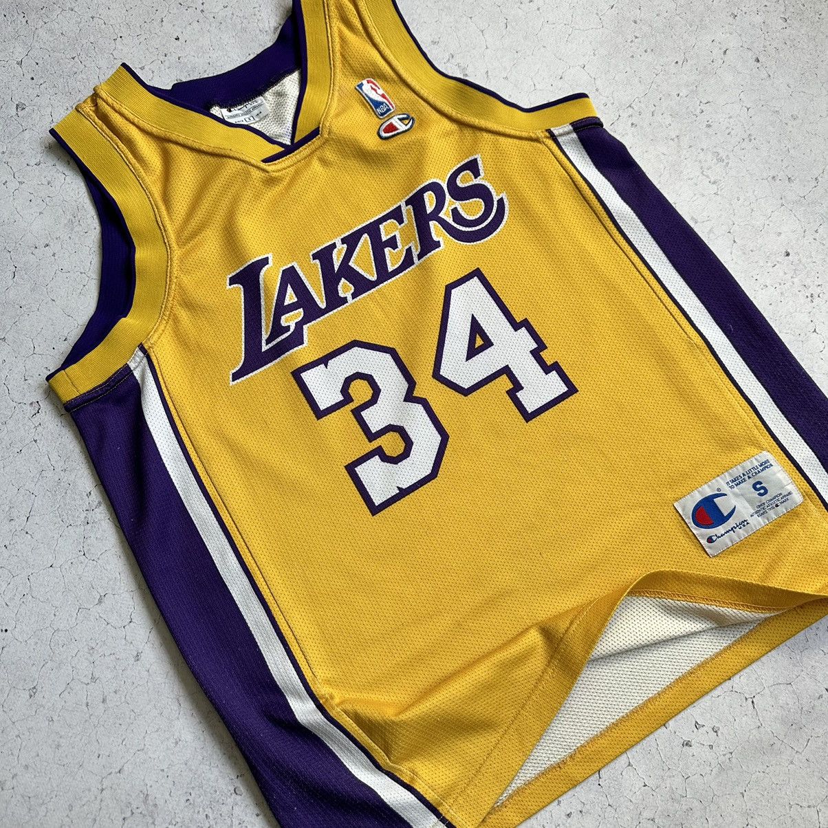 NBA × Vintage Vintage NBA LA Lakers Shaquille O’neal Jersey Size US S / EU 44-46 / 1 - 3 Thumbnail