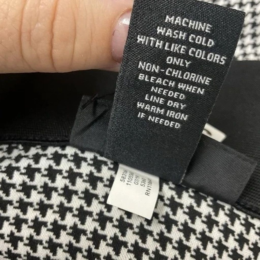 Other NWOT Lane Bryant Houndstooth Flared Career Skirt Women 18/20 Size 40" / US 18 - 3 Thumbnail