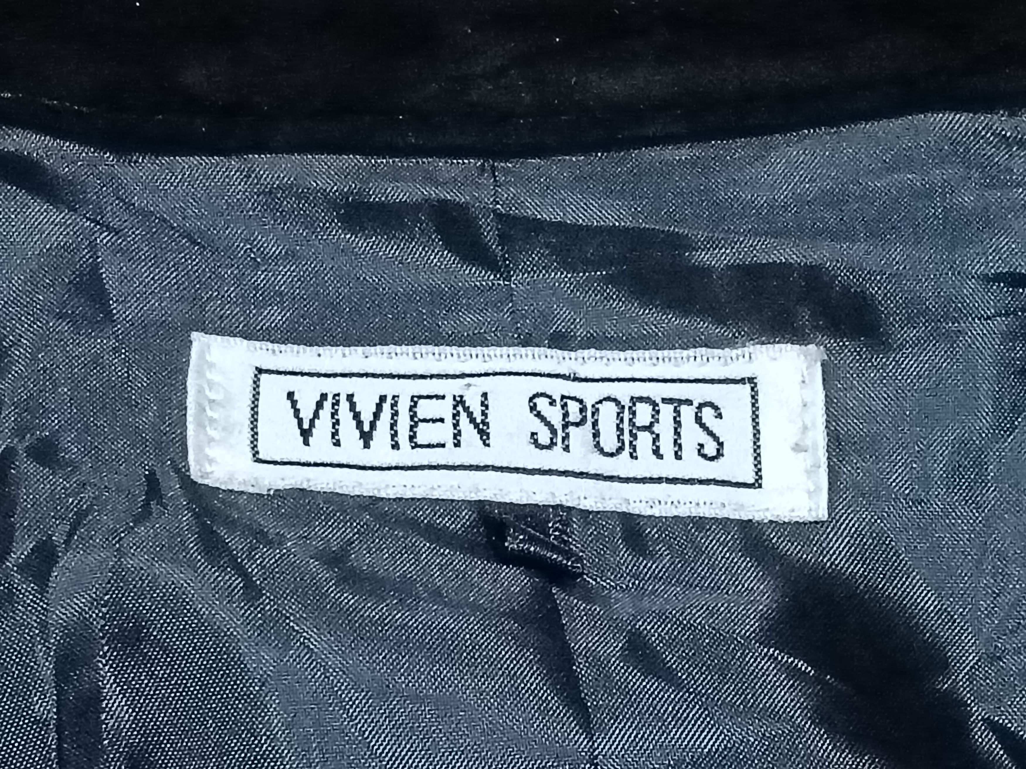 Genuine Leather × Japanese Brand VIVIEN SPORTS ROCK STYLE SUEDE LEATHER JACKET Size M / US 6-8 / IT 42-44 - 5 Thumbnail