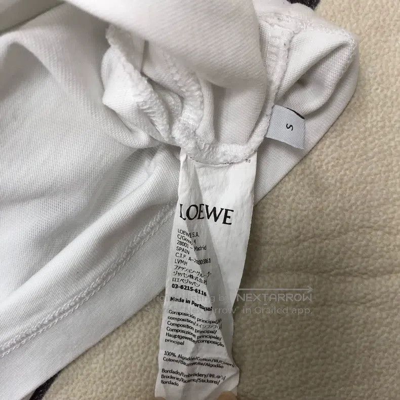 Loewe Loewe White short-sleeve T-shirt, size S Size S / US 4 / IT 40 - 5 Thumbnail