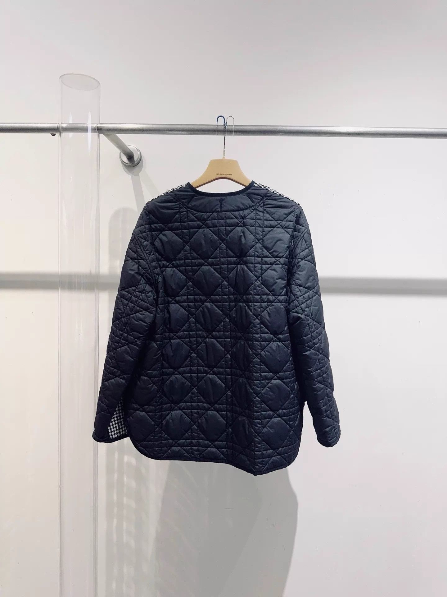 Dior Dior Houndstooth Padded Jacket F34 Size XS / US 0-2 / IT 36-38 - 4 Thumbnail