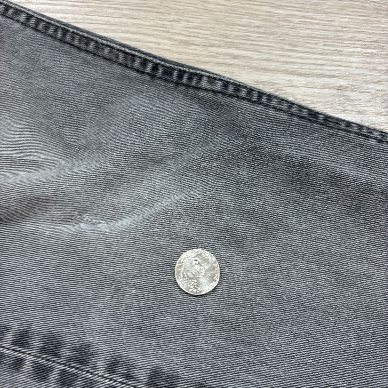 Nudie Jeans Nudie Jeans Co Thin Finn Superused Grey Denim Jeans 33x31 Size US 33 - 17 Thumbnail
