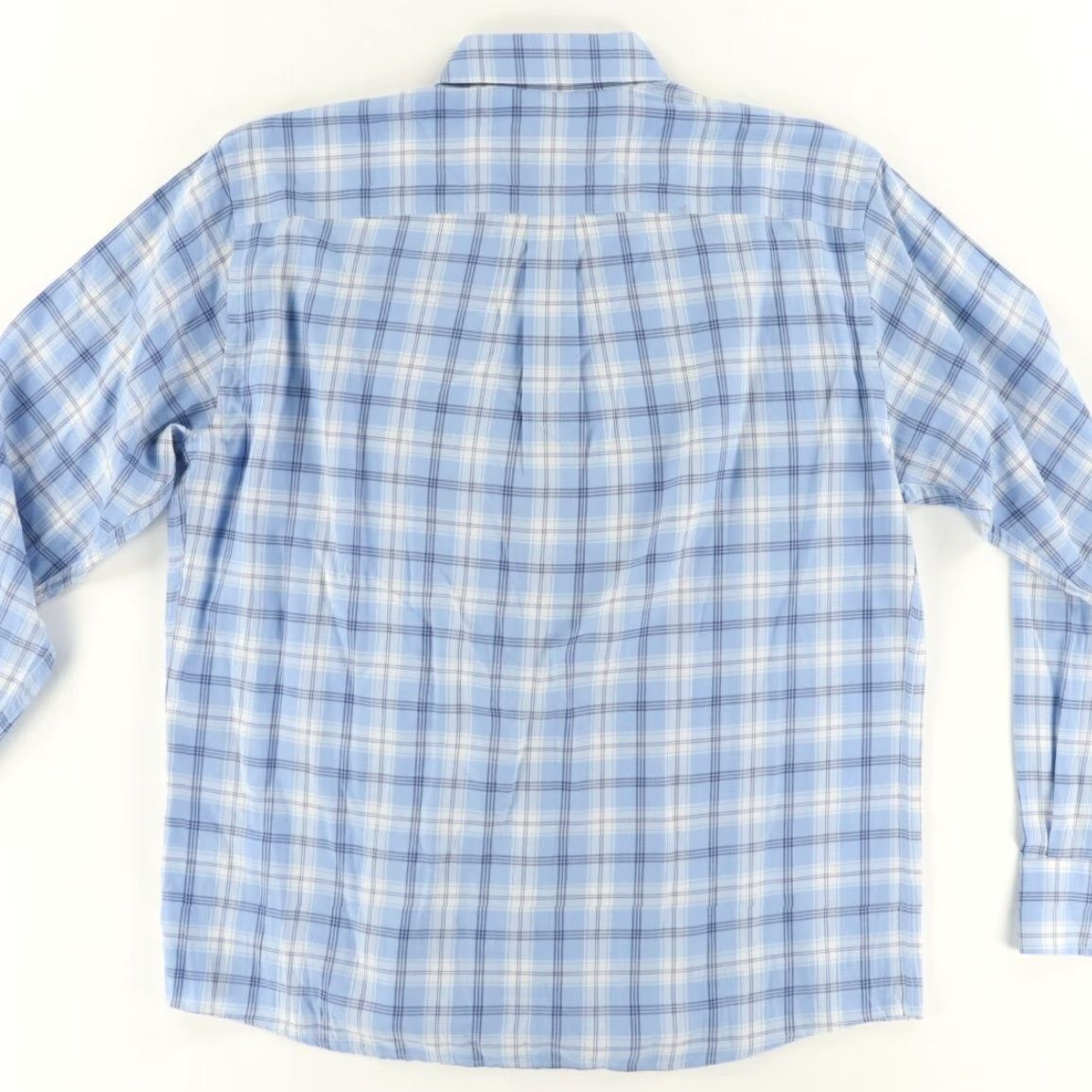 Peter Millar Peter Millar Crown Waterloo Sport Cotton Plaid Button Up Shirt Blue Men's L Size US L / EU 52-54 / 3 - 4 Thumbnail