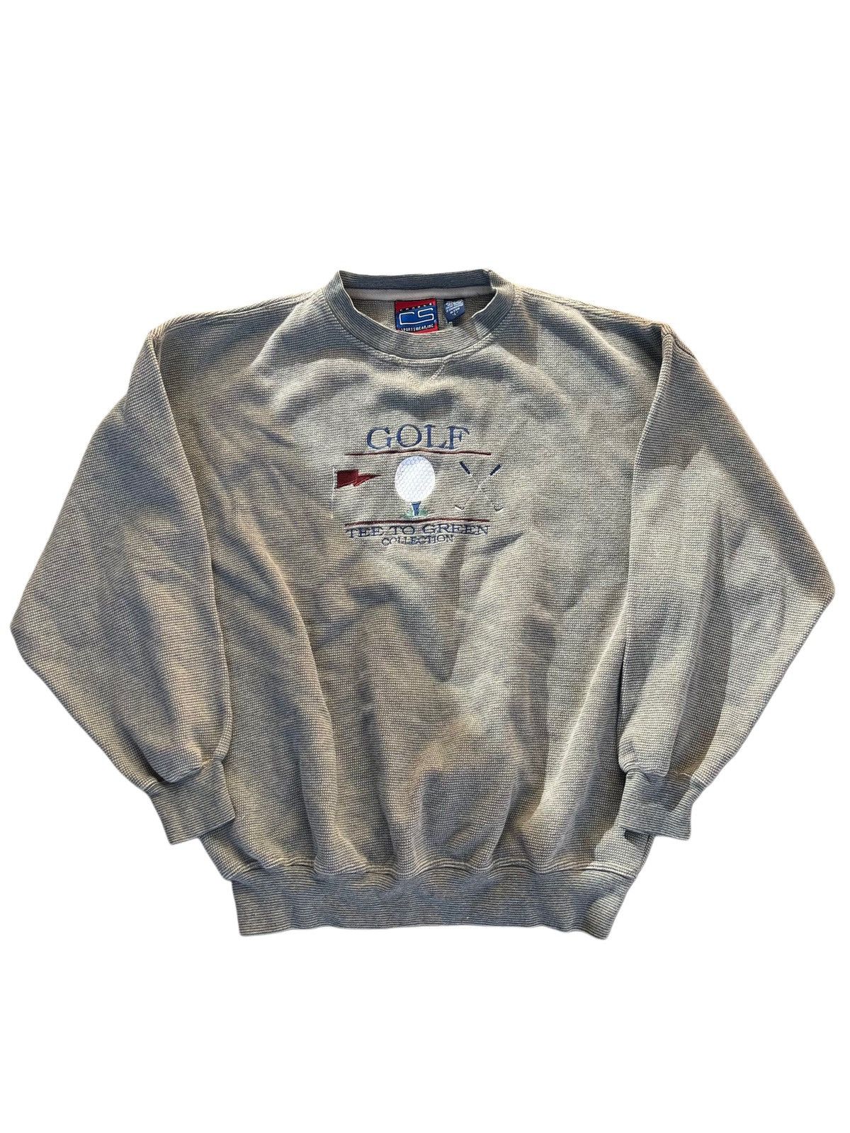 Band Tees × Vintage Vintage 90s Rare Golf Embroidered Crewneck Size US L / EU 52-54 / 3 - 1 Thumbnail