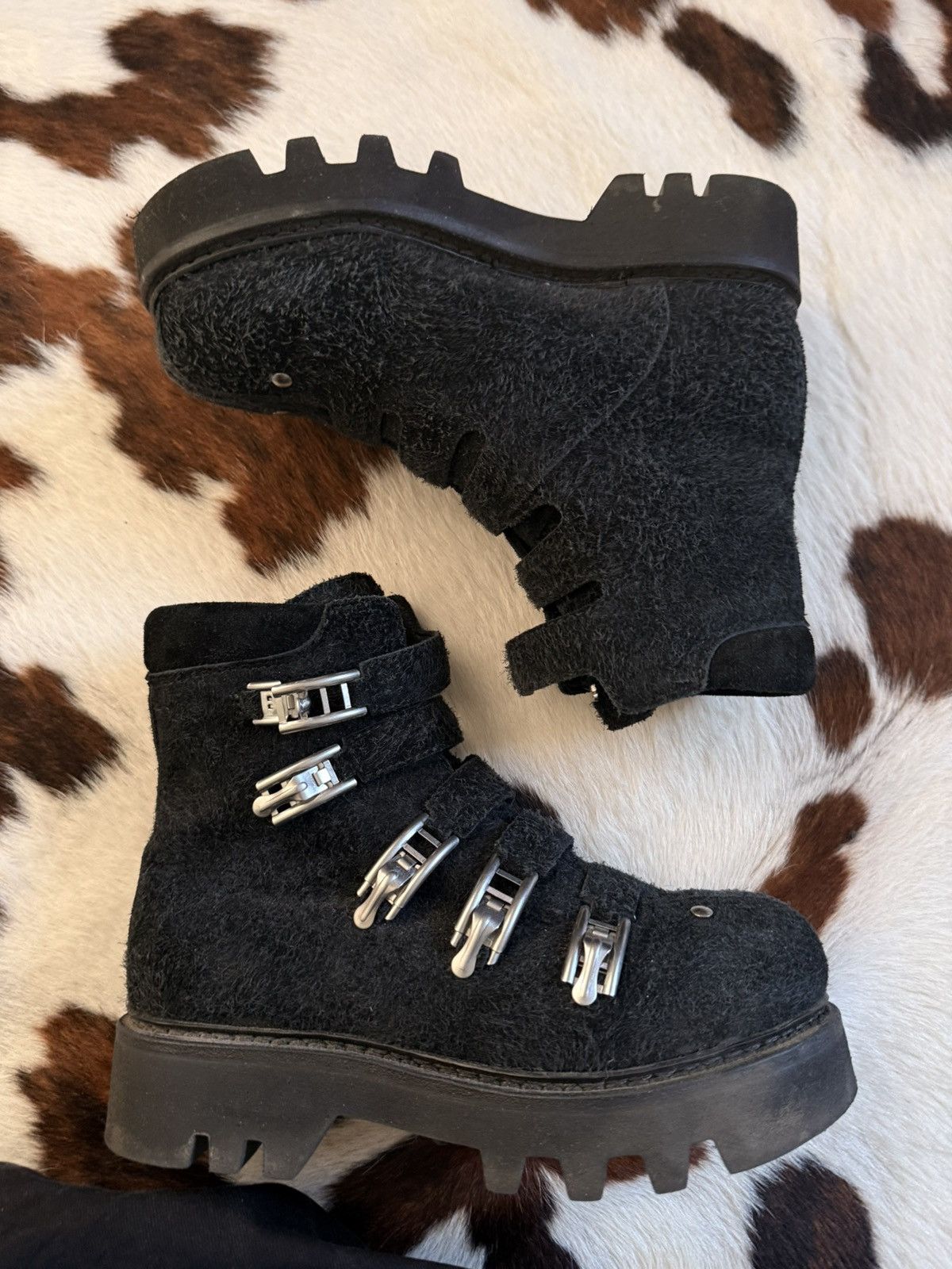 Somar somar reverse suede hunk boots Size US 7 / EU 40 - 8 Thumbnail