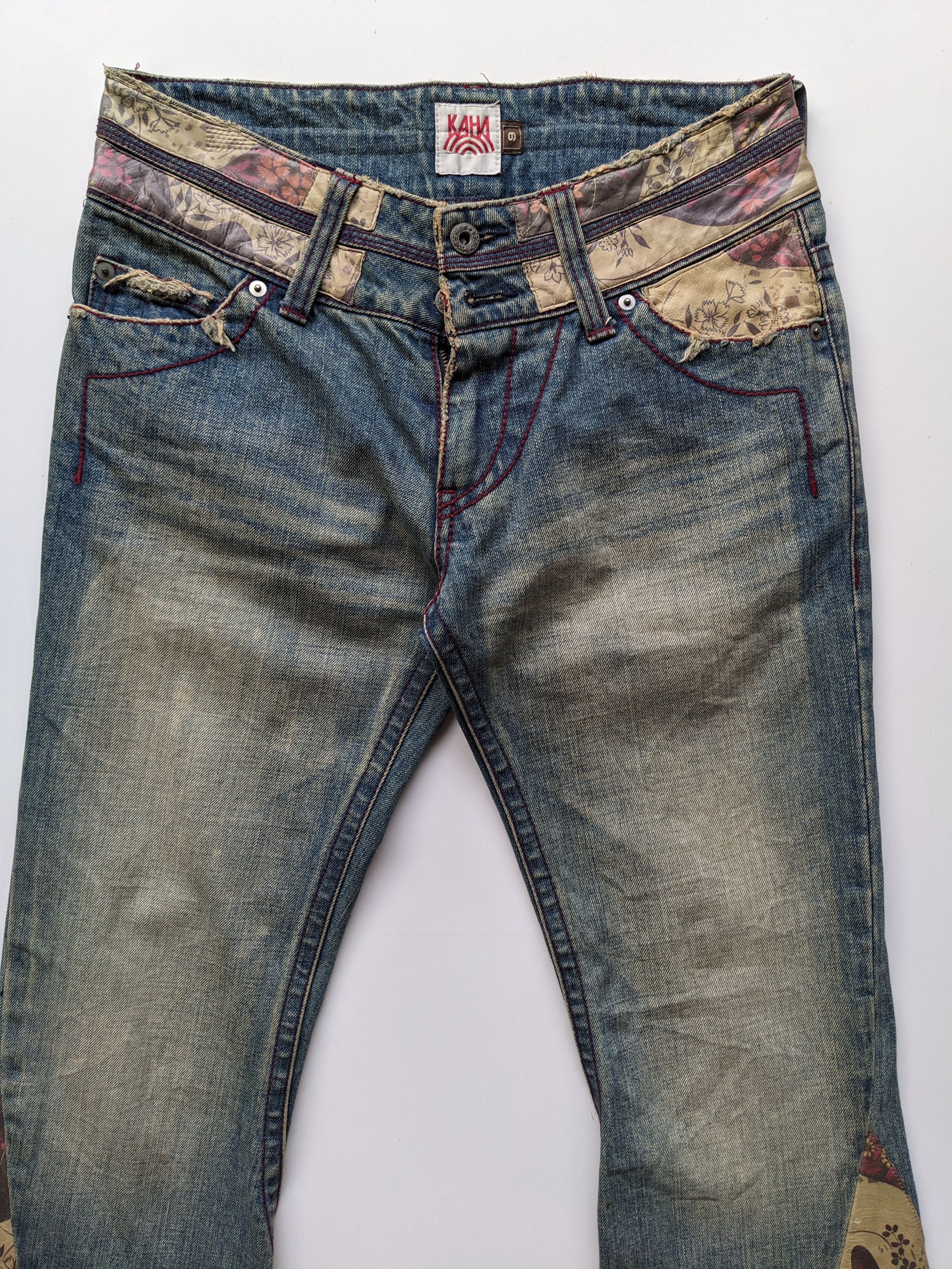 If Six Was Nine × Japanese Brand × Le Grande Bleu (L.G.B.) KAHA faded flare bootcut jeans Size US 30 / EU 46 - 3 Thumbnail