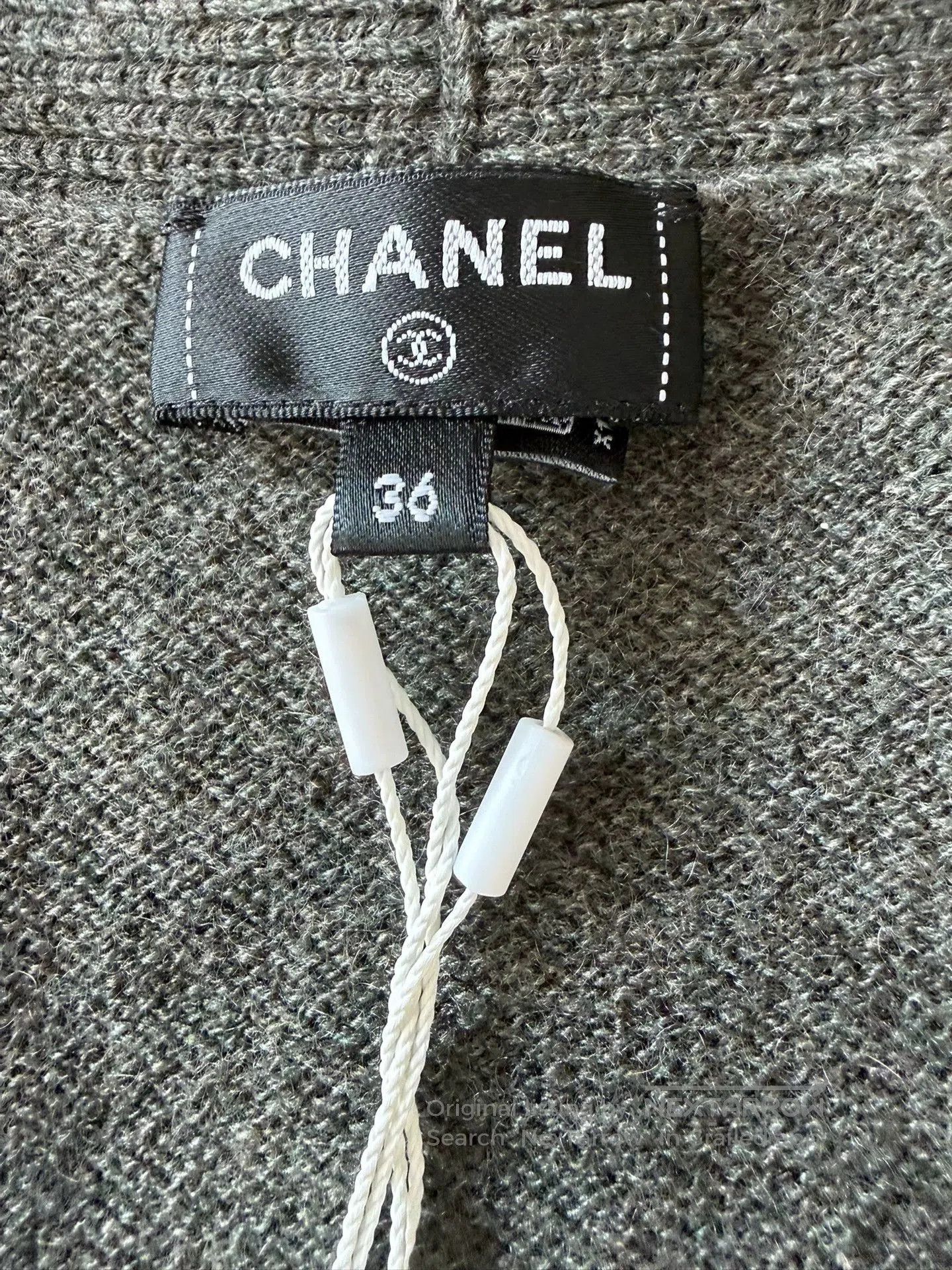 Chanel Chanel Gray Green Floral Crystal Button Vest. Size US XS / EU 42 / 0 - 4 Thumbnail