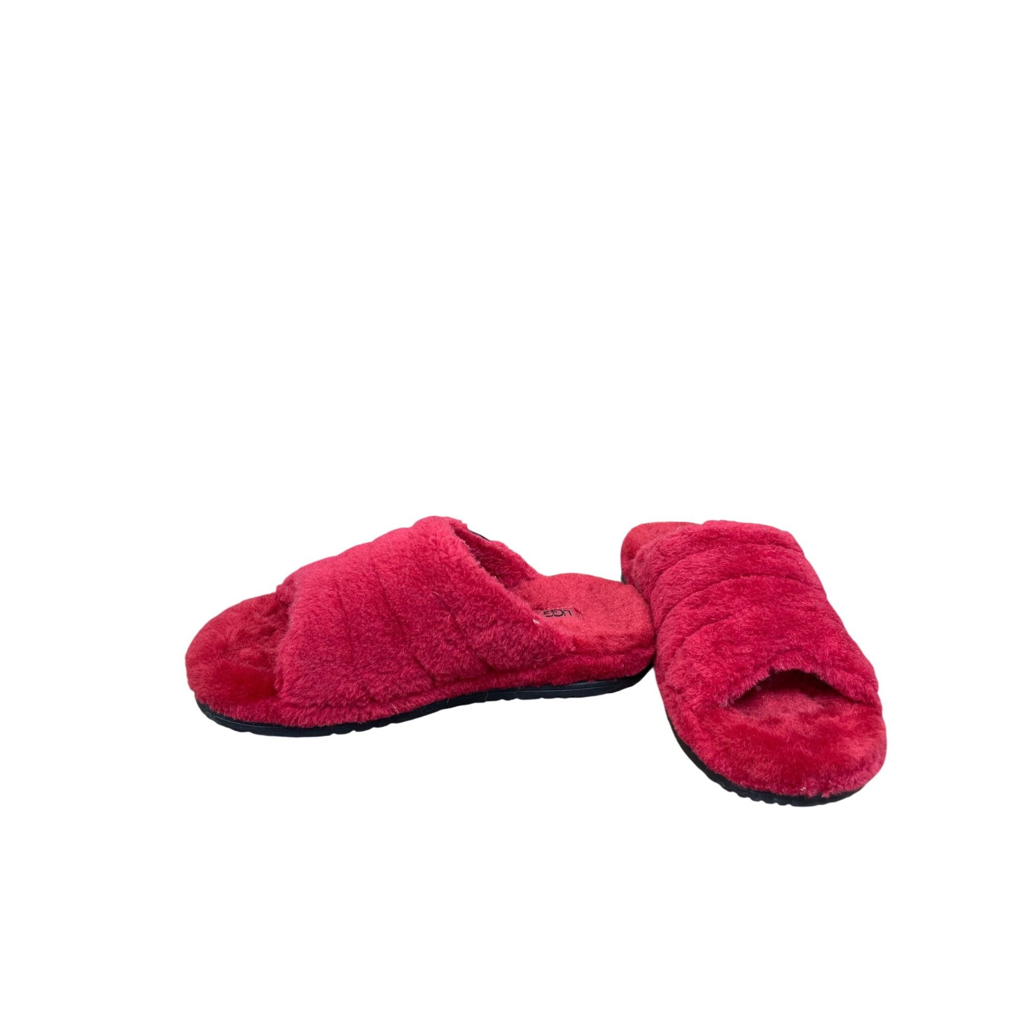 Ugg UGG Mens FLuff You slide fur slippers sz 9 SKU 9797 Size US 9 / EU 42 - 2 Thumbnail