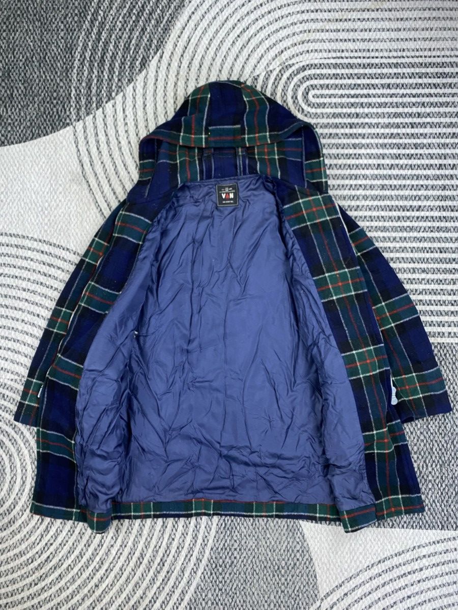 Van Vintage Van Jac Wool Duffle Plaid Tartan Ivy Hooded Jacket Size US M / EU 48-50 / 2 - 5 Thumbnail
