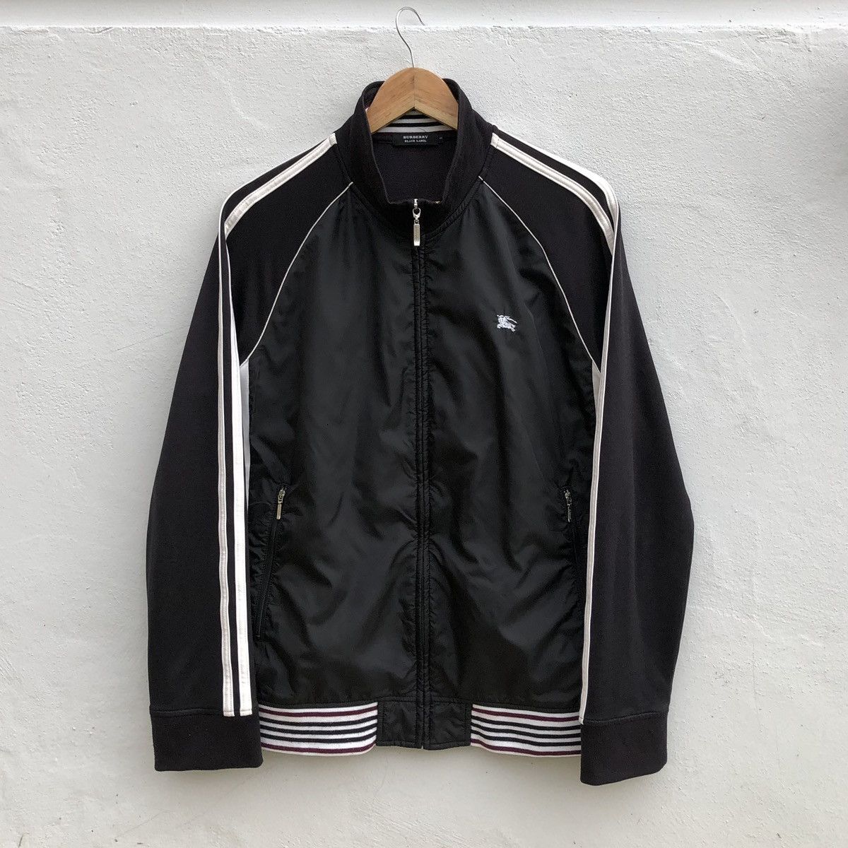 Burberry Burberry Black Label Track Jacket Embroidery Logo Size US M / EU 48-50 / 2 - 15 Thumbnail