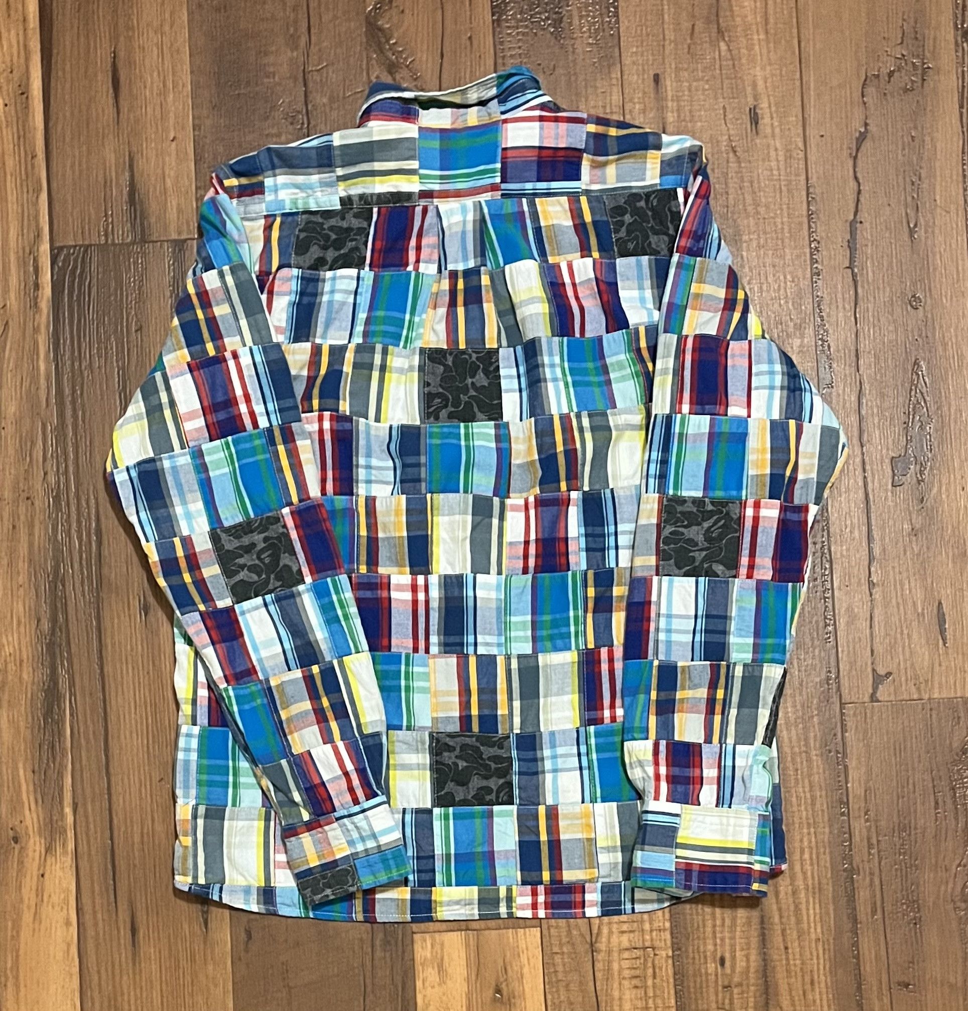 Bape Bape camo Long sleeve Button Up Shirt Size US M / EU 48-50 / 2 - 2 Thumbnail