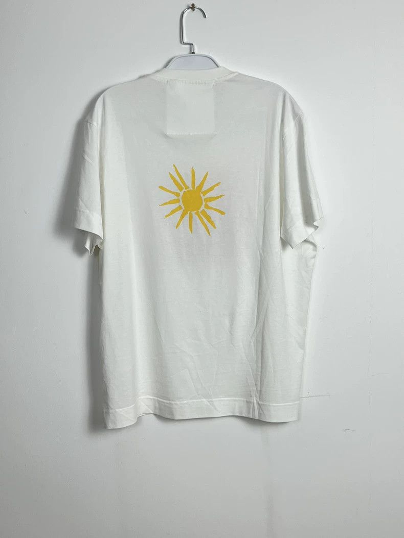 Givenchy Givenchy Sun T-shirt, XXL size, pure cotton fabric, white Size US M / EU 48-50 / 2 - 2 Thumbnail