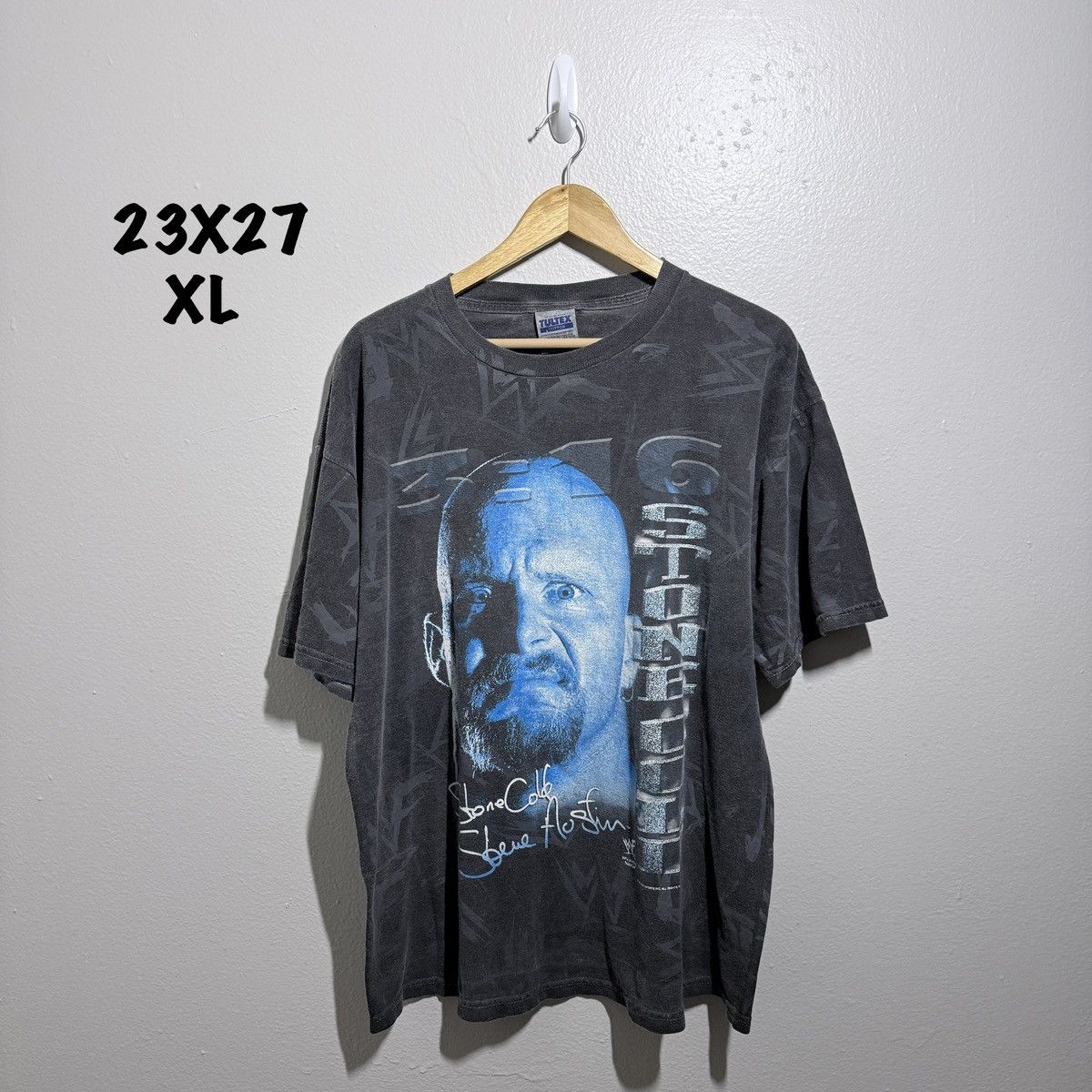 Tultex XL 98’ stone cold steve austin tultex tag Size US XL / EU 56 / 4 - 1 Thumbnail
