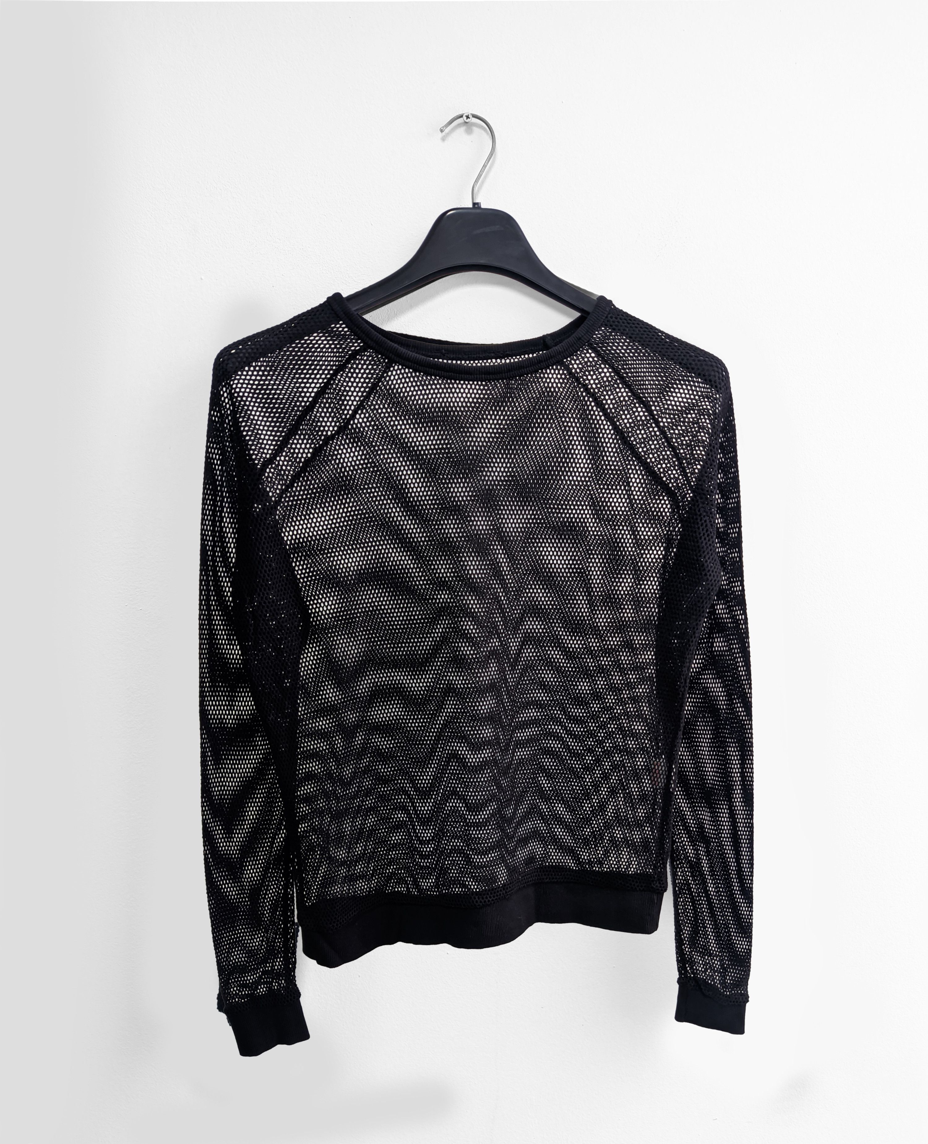 Japanese Brand Mesh sweatshirt avant garde y2k Size M / US 6-8 / IT 42-44 - 1 Thumbnail