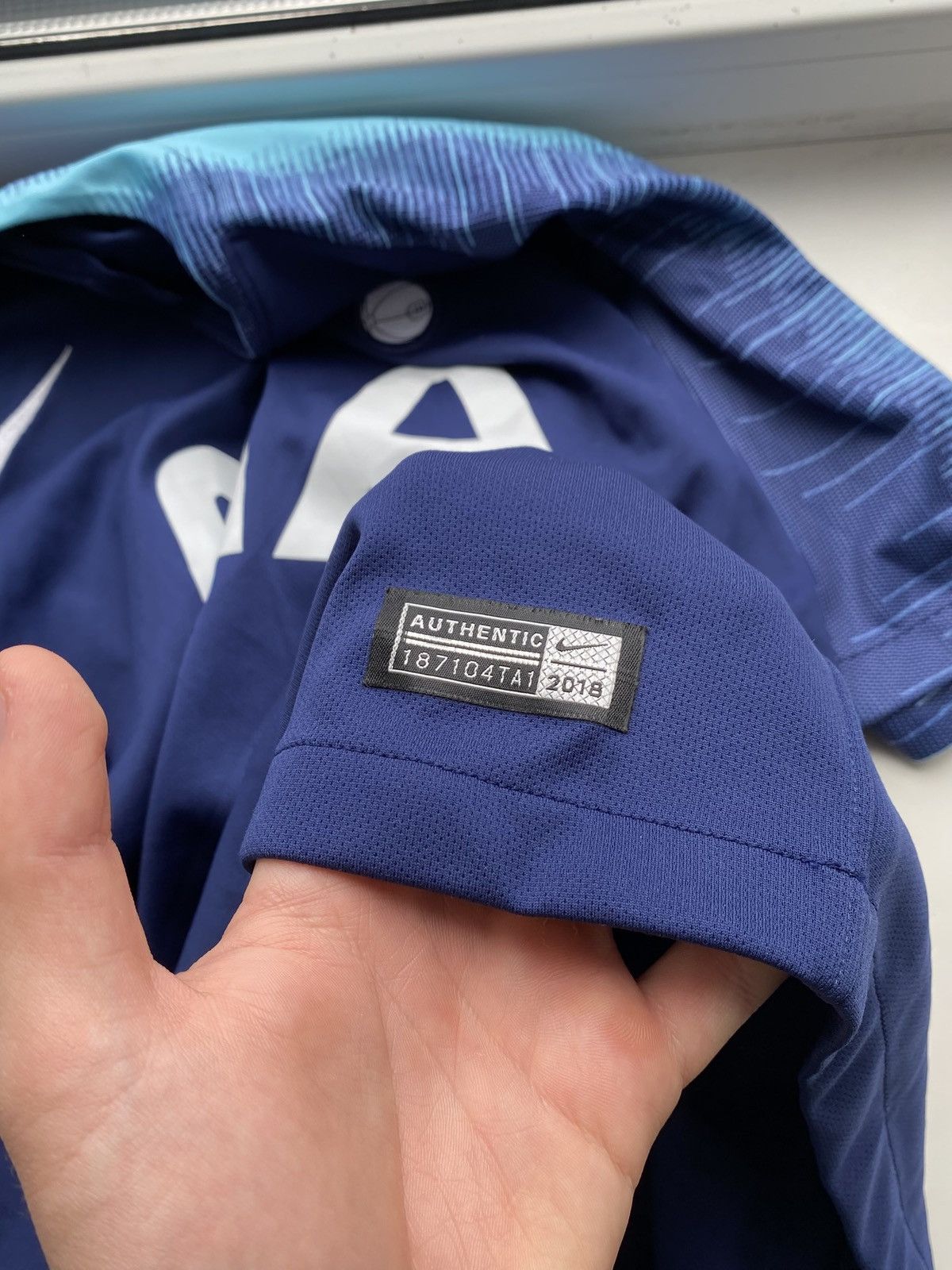 Nike Tottenham Nike Away Jersey Navy AIA Sponsor Size L Size US L / EU 52-54 / 3 - 6 Thumbnail