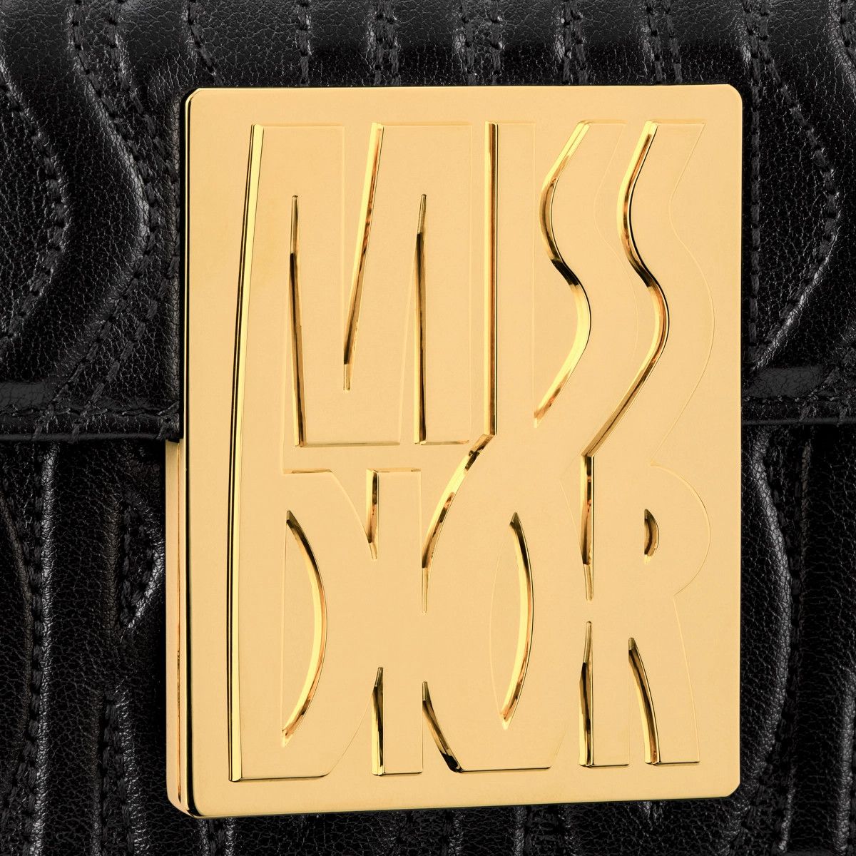 Dior o1bcso1str0226 Size:OS/Miss Dior Flap Bag in Black Size ONE SIZE - 6 Thumbnail