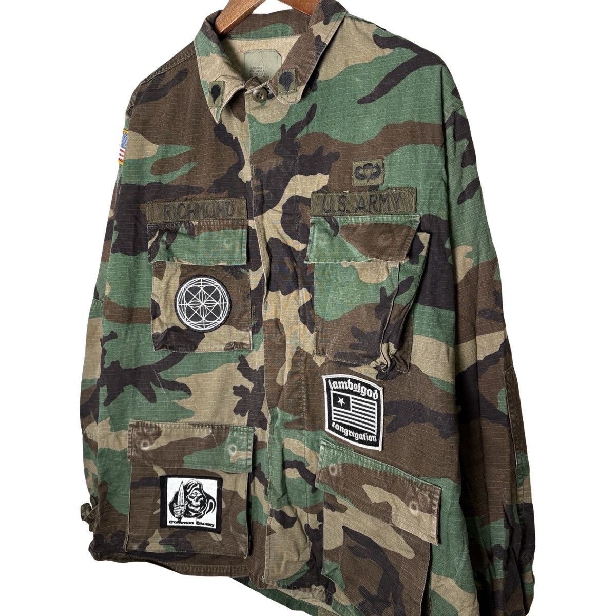 Other Military Field Jacket Lamb Of God Something To Die For M Size US M / EU 48-50 / 2 - 2 Thumbnail