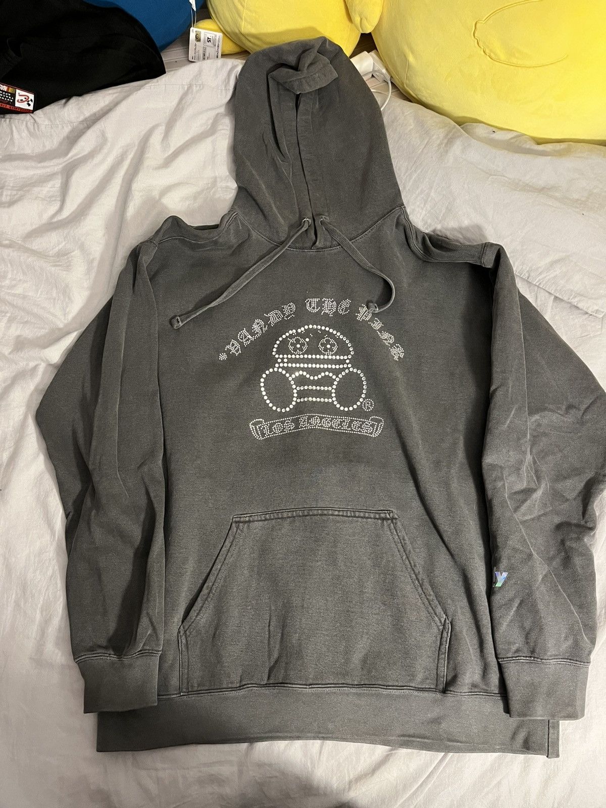 Vandy The Pink Vandy the pink rhinestone burger hoodie gray Size US L / EU 52-54 / 3 - 1 Thumbnail
